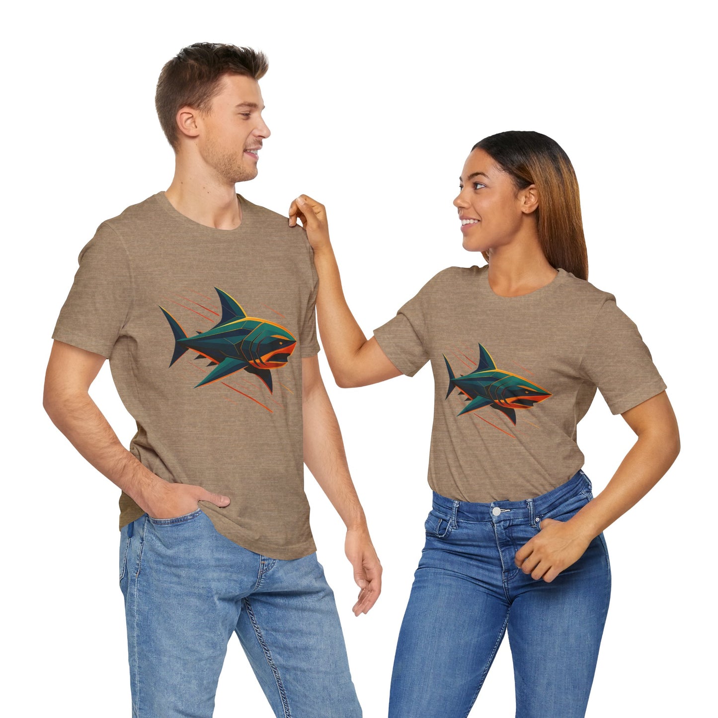 Electric Apex Shark T-Shirt – Bold Ocean Graphic Tee - WhimSpin - https://whimspin.com