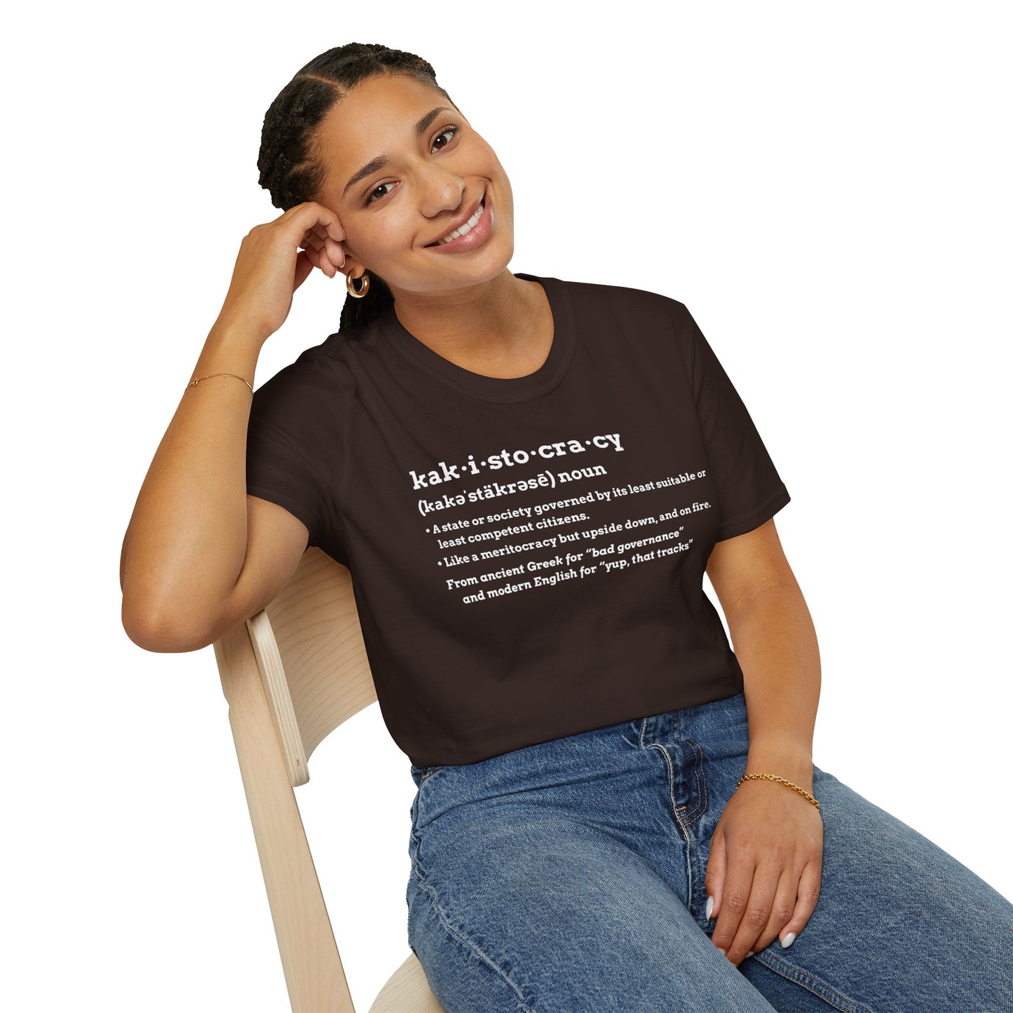 Kakistocracy T-Shirt – Funny Political Protest Graphic Tee