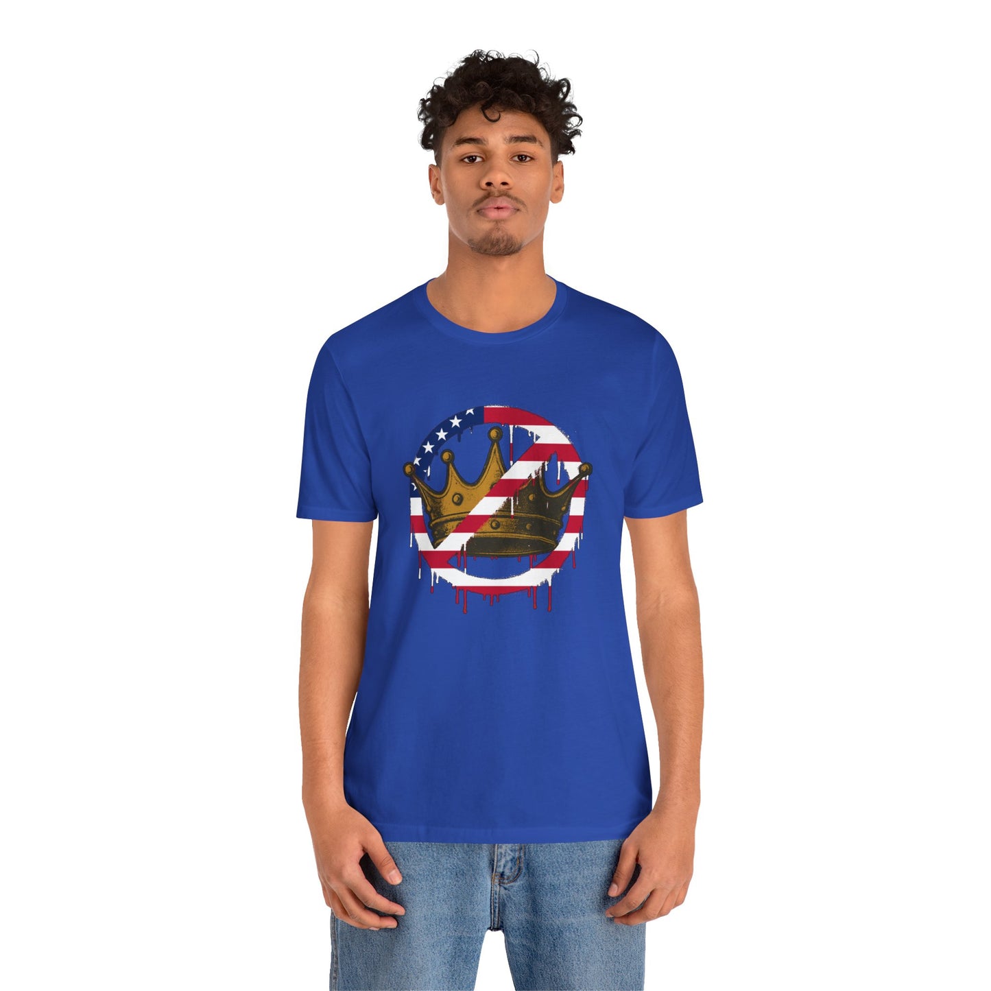 No Kings Protest T-Shirt – Anti-Authoritarian Democracy Graphic Tee