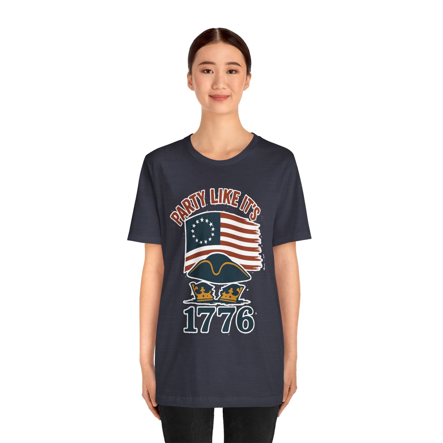 Party Like It’s 1776 T-Shirt – Revolutionary Spirit USA Tee - WhimSpin - https://whimspin.com