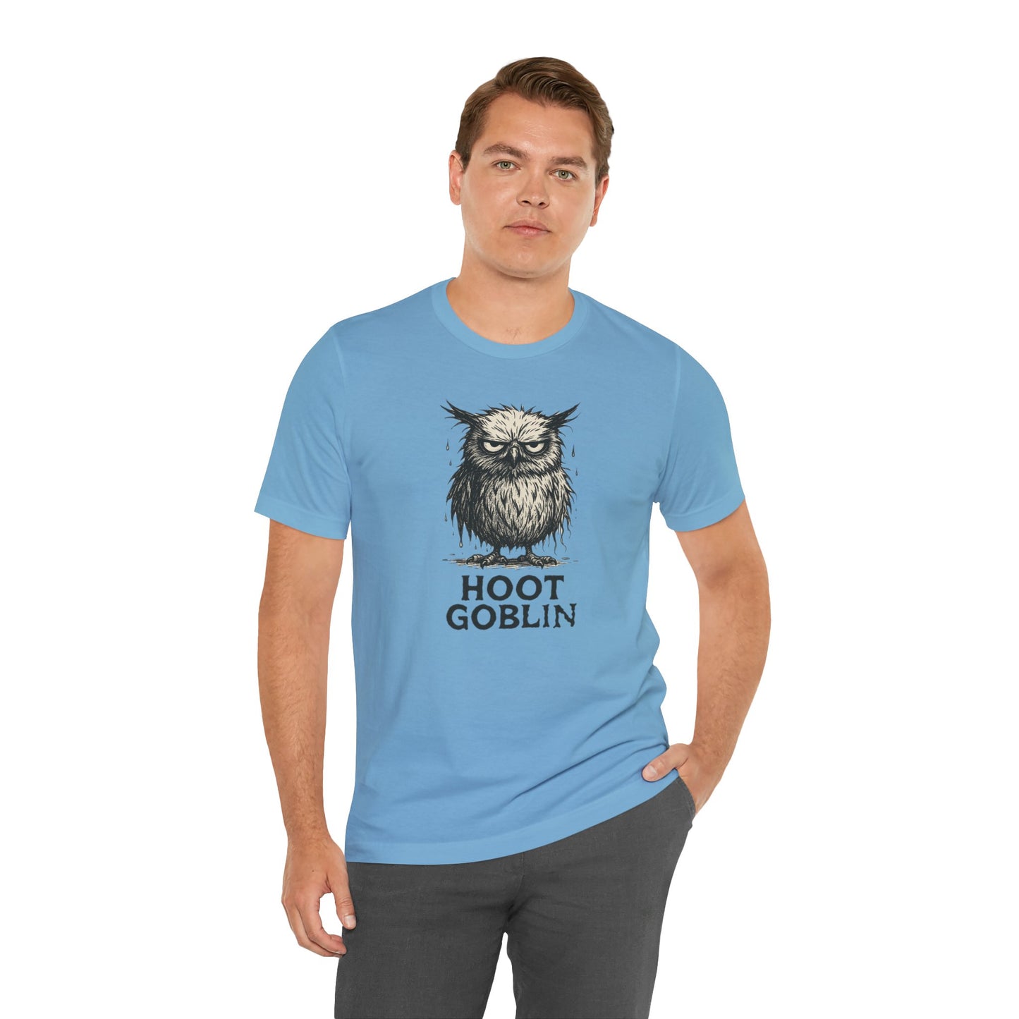 Hoot Goblin T-Shirt – Funny Owl Tee for Night Owls & Mischief Makers
