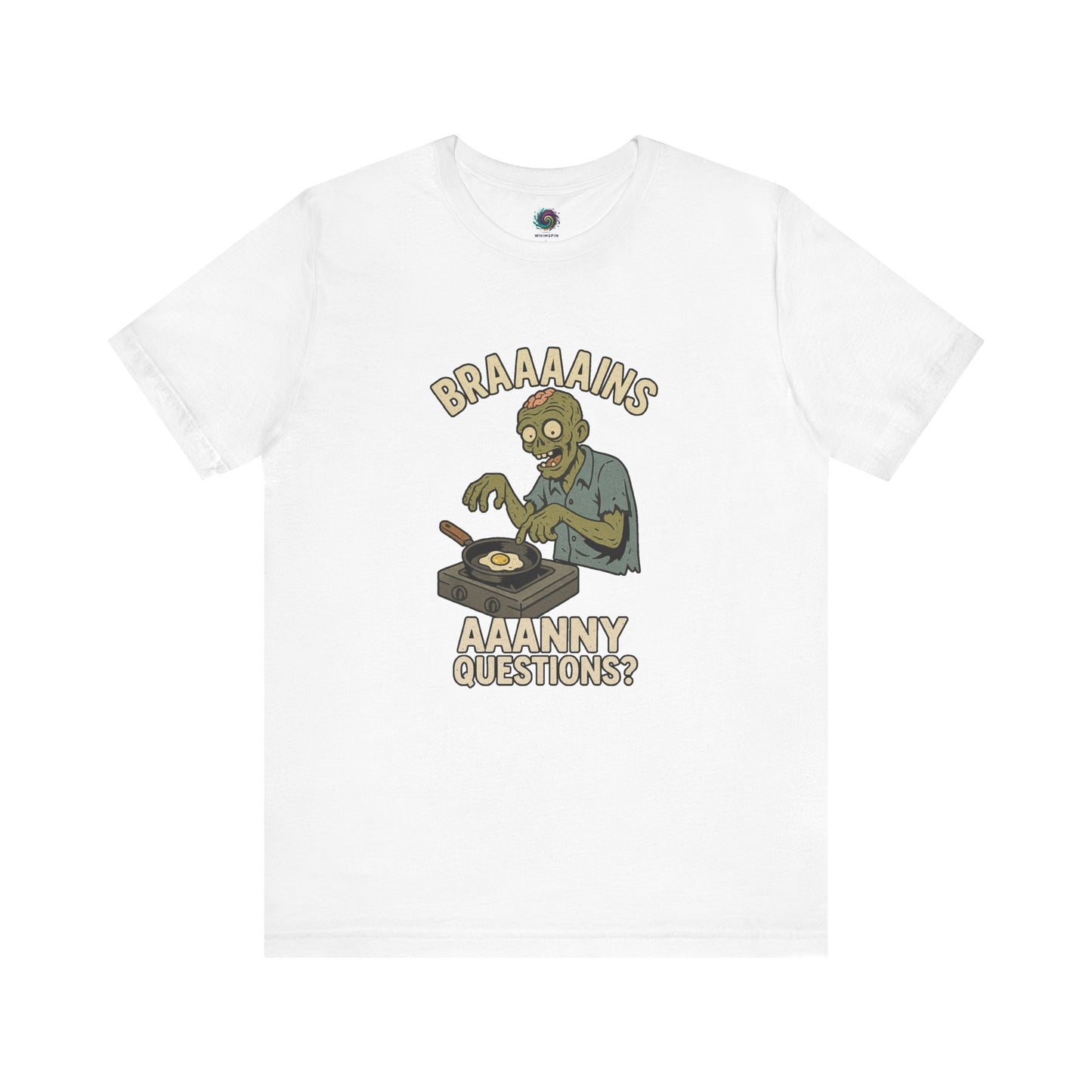 Zombie Brains on Drugs T-Shirt – Funny Halloween Cooking Tee