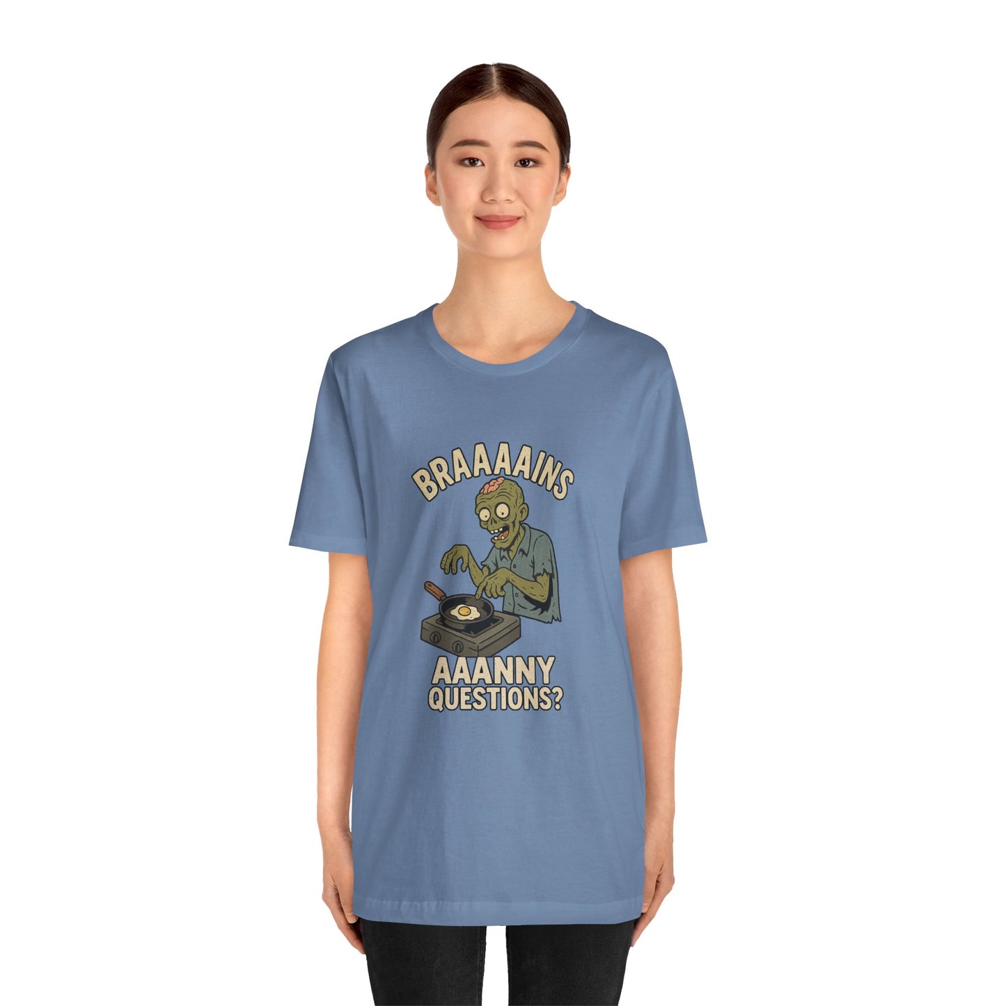 Zombie Brains on Drugs T-Shirt – Funny Halloween Cooking Tee