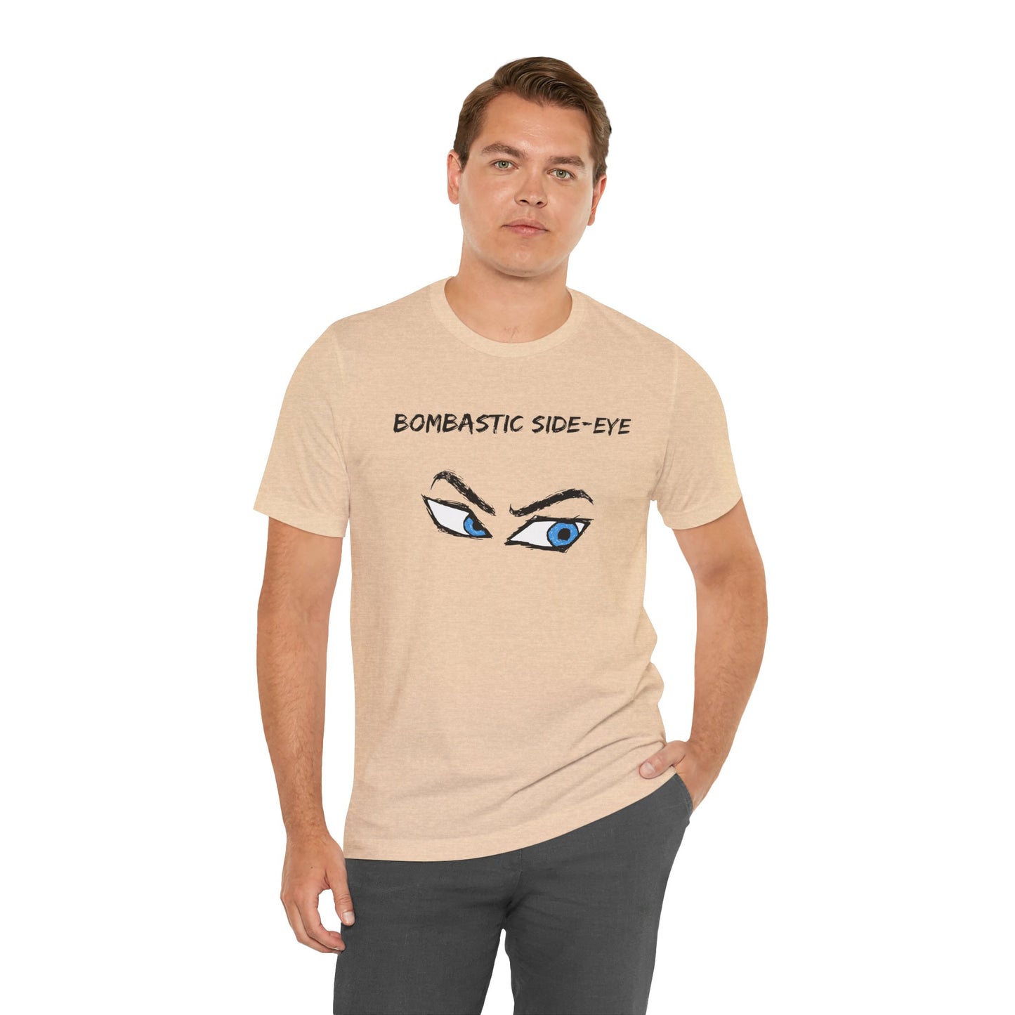 Bombastic Side-Eye T-Shirt – Comic Book Style Meme Graphic Tee