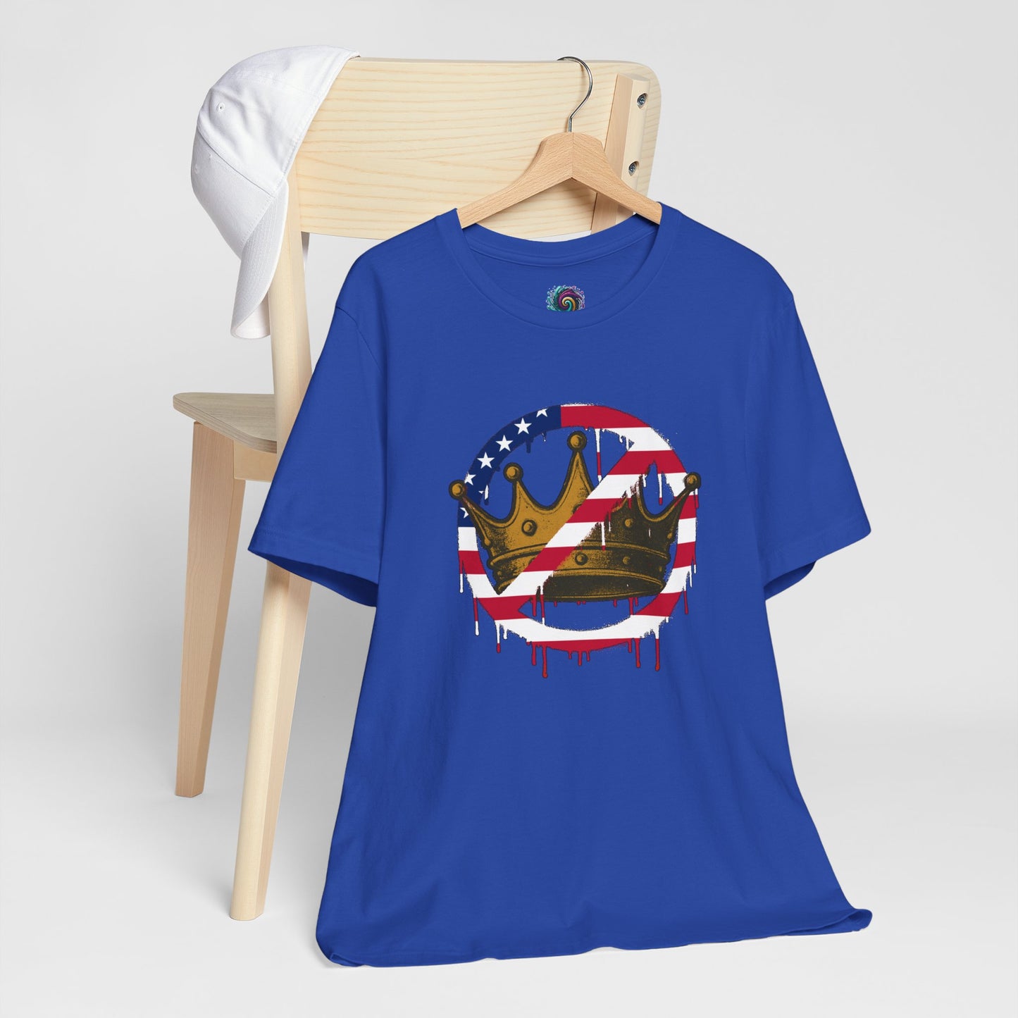 No Kings Protest T-Shirt – Anti-Authoritarian Democracy Graphic Tee