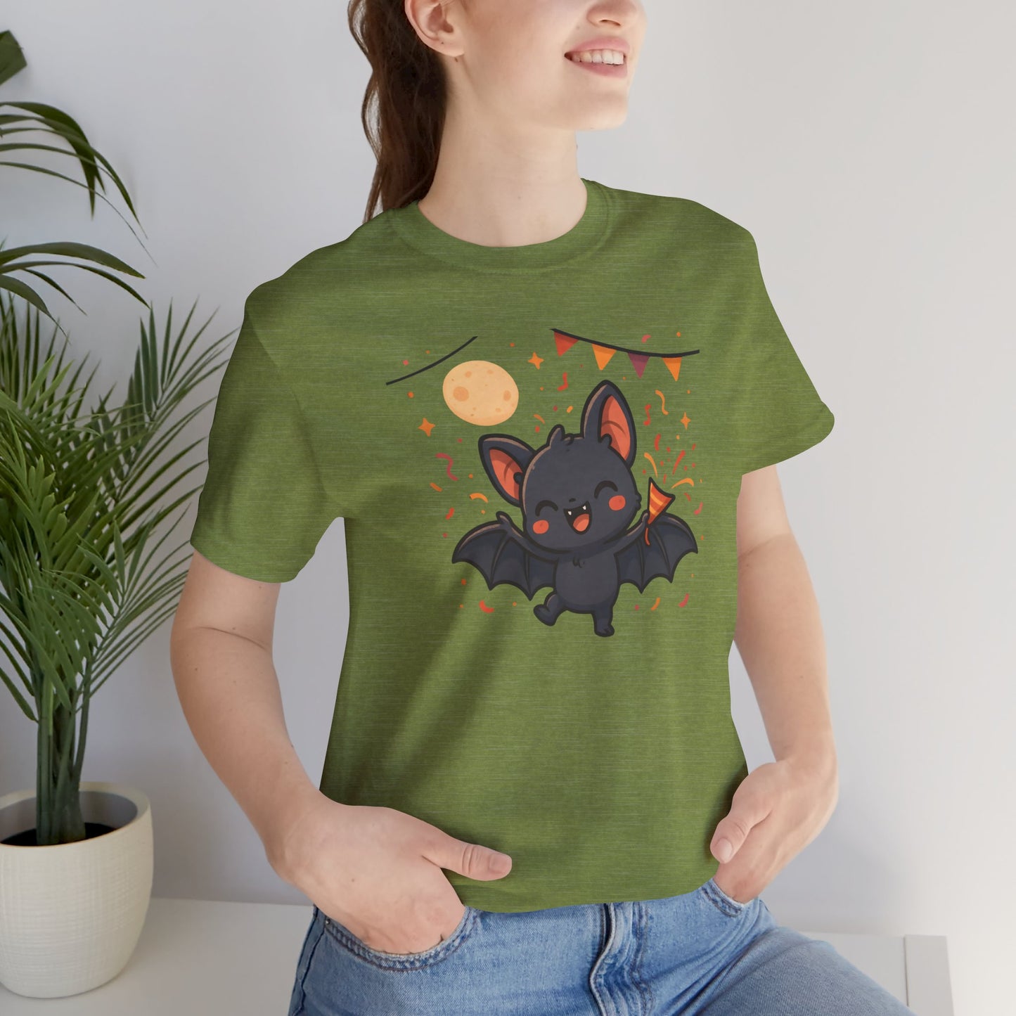 Chibi Bat T-Shirt – Cute Bat Chibi Halloween Shirt for All Ages