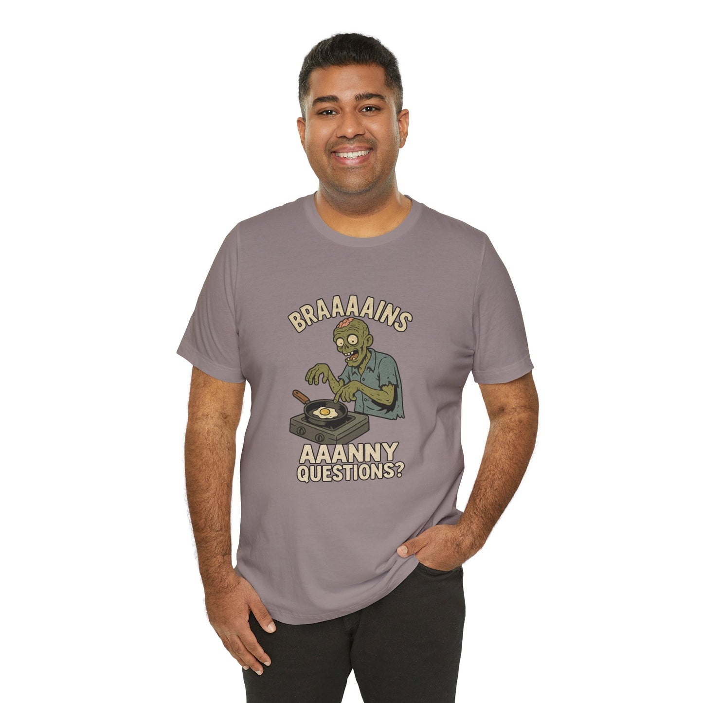 Zombie Brains on Drugs T-Shirt – Funny Halloween Cooking Tee