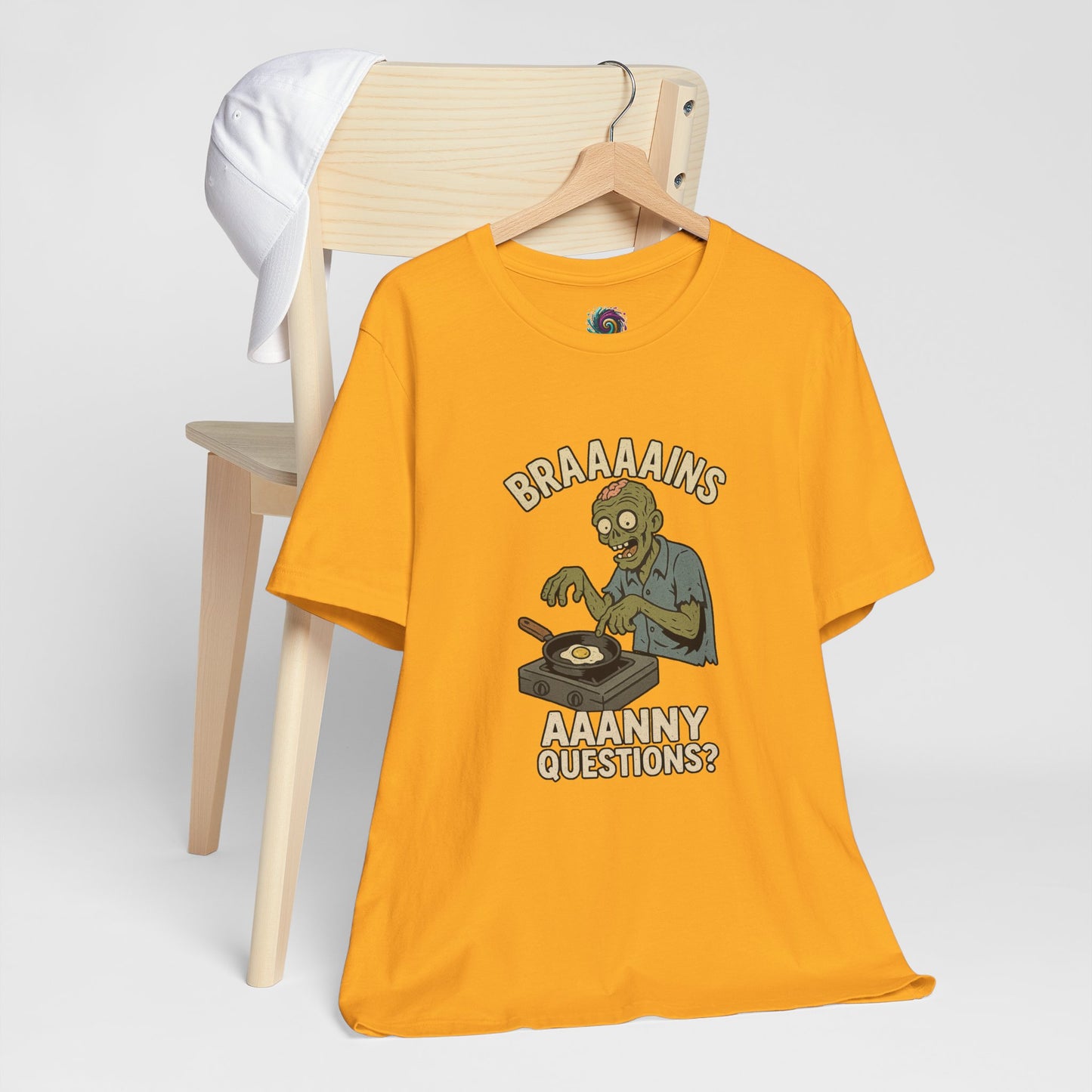 Zombie Brains on Drugs T-Shirt – Funny Halloween Cooking Tee