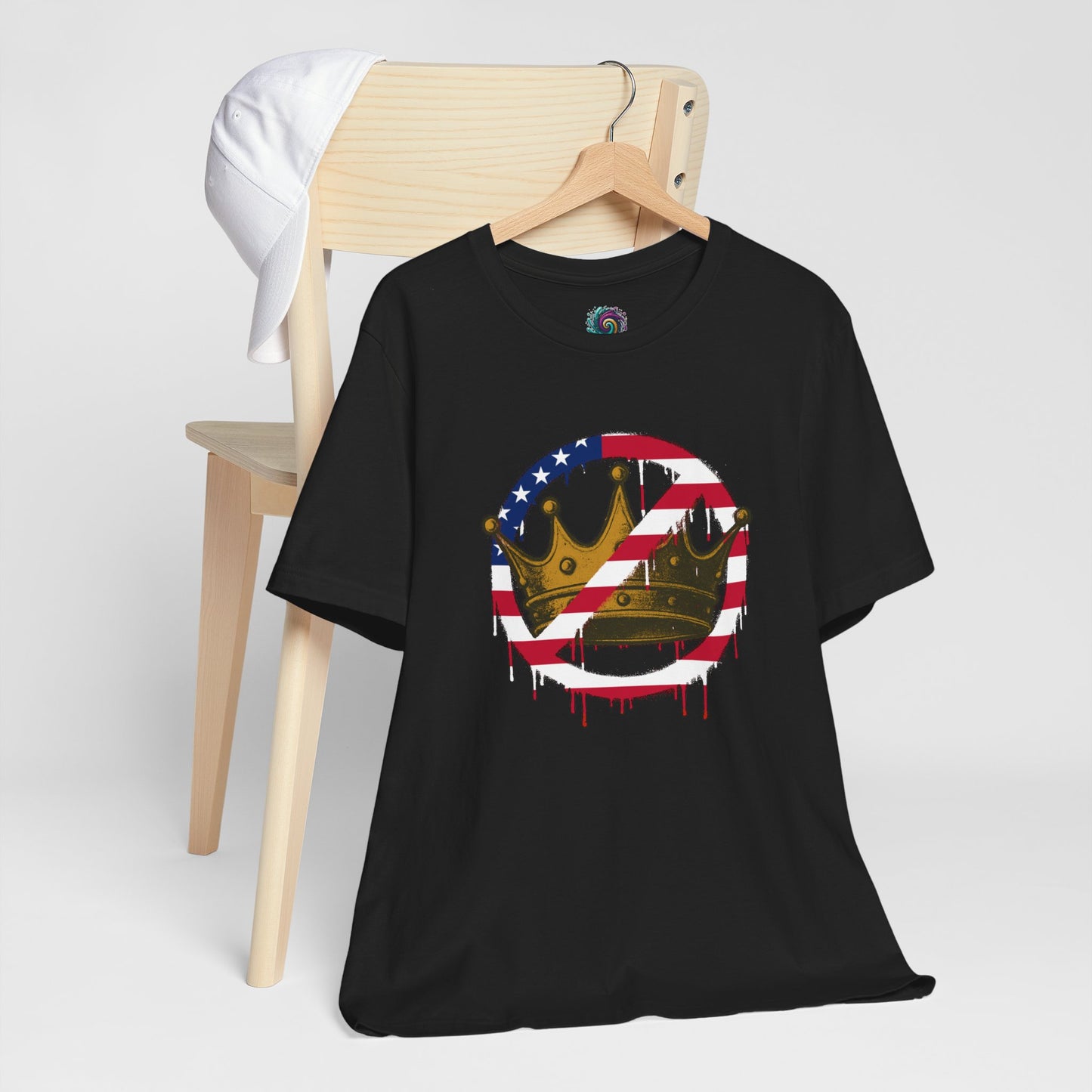 No Kings Protest T-Shirt – Anti-Authoritarian Democracy Graphic Tee