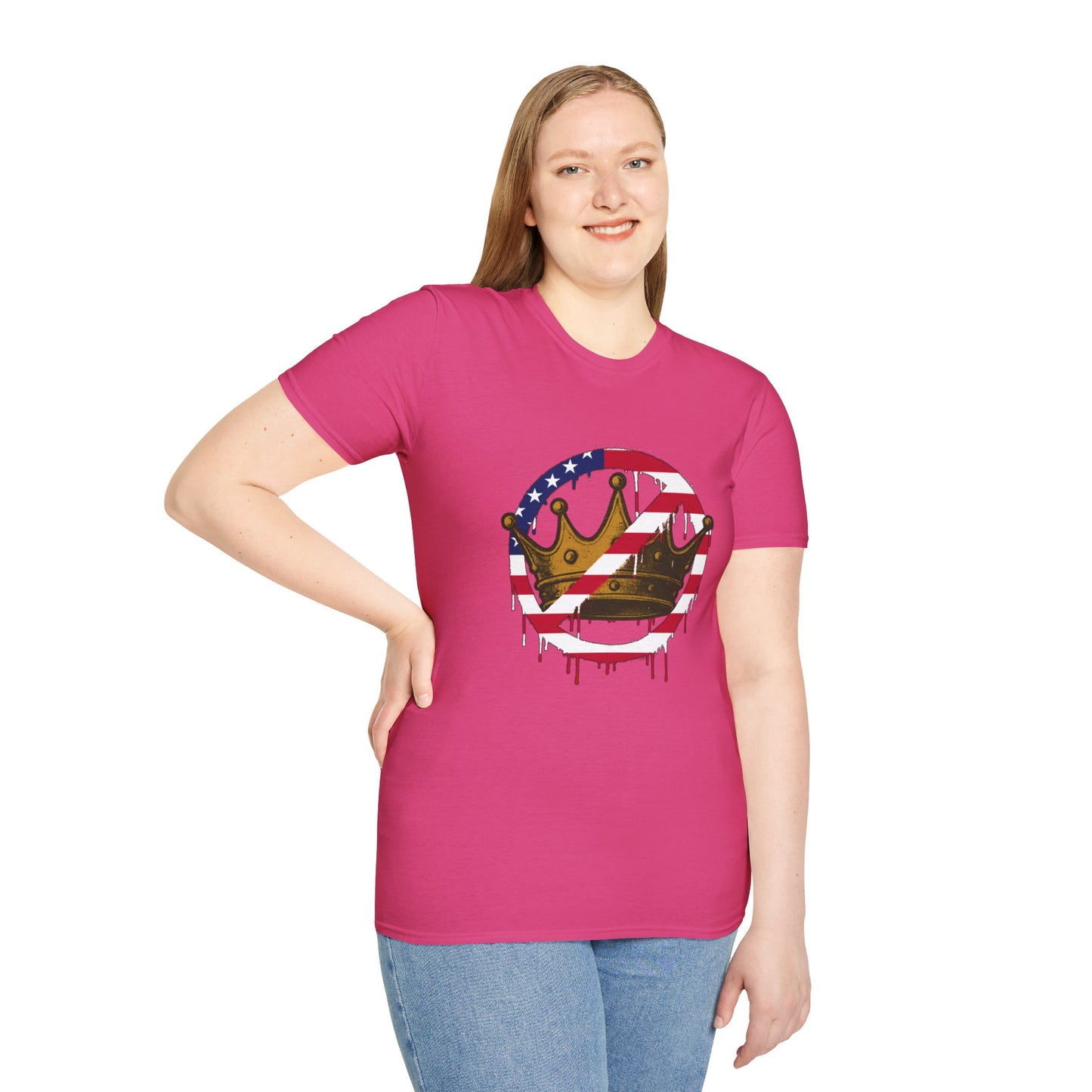 No Kings Protest T-Shirt – Anti-Authoritarian Democracy Graphic Tee