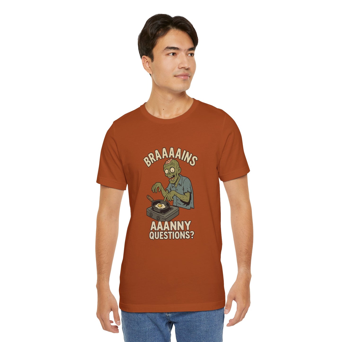 Zombie Brains on Drugs T-Shirt – Funny Halloween Cooking Tee