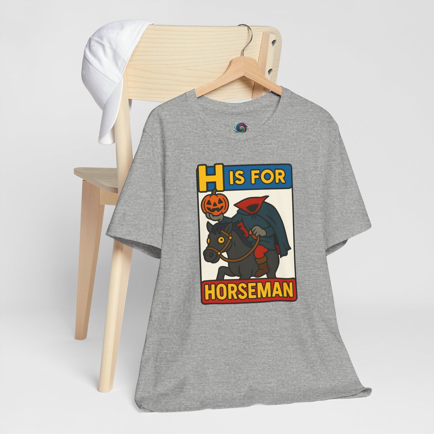 H Is for Horseman Shirt – Headless Horseman Halloween Tee