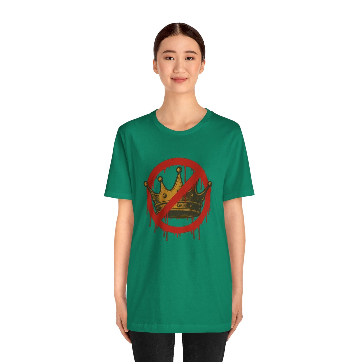 No Kings T-Shirt – Anti-Monarchy Protest Tee for Global Rebels