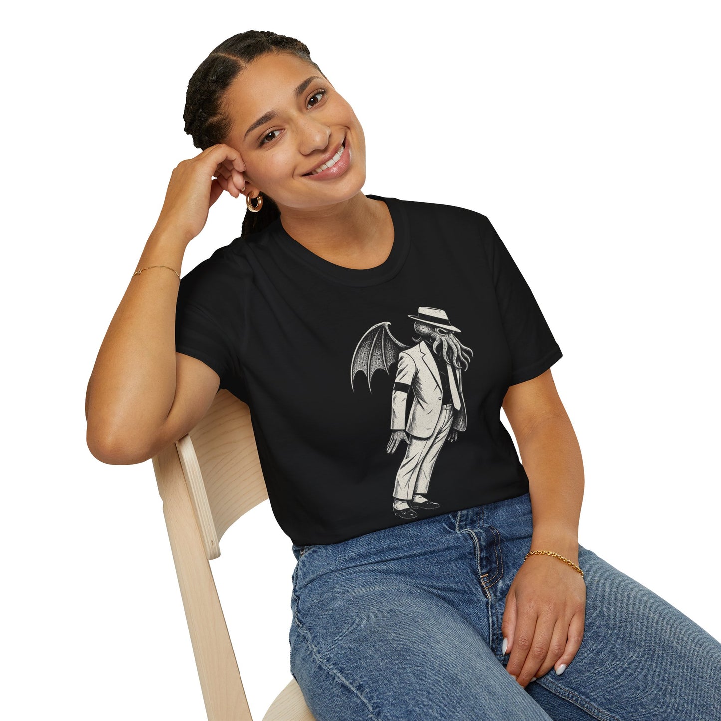 Smooth Cthulhu T-Shirt – Lovecraftian Smooth Criminal Tee