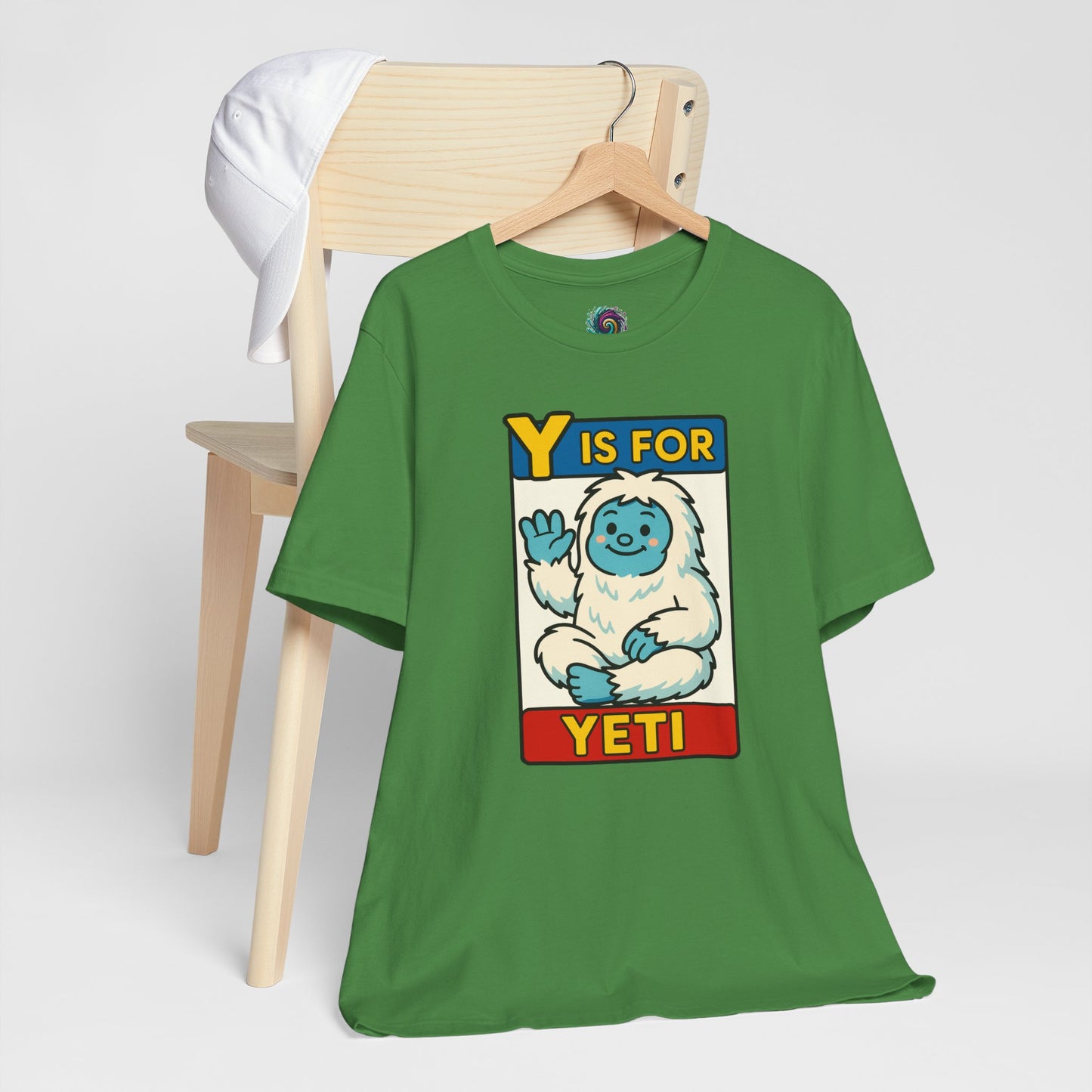 Y Is for Yeti T-Shirt – Cute Winter Monster Tee from the Monster Alphabet Series