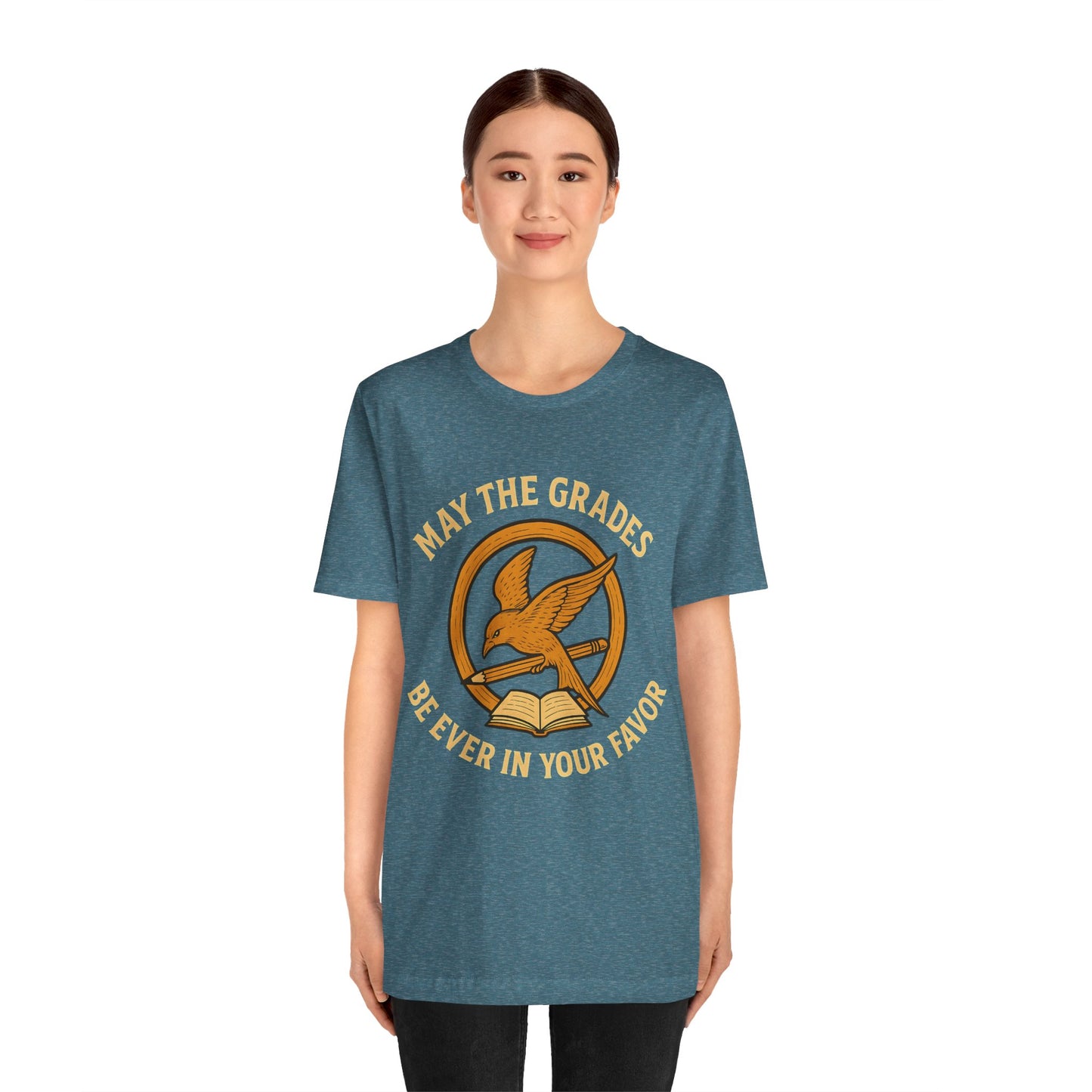 Hunger Games Teacher T-Shirt | May the Grades Be Ever in Your Favor