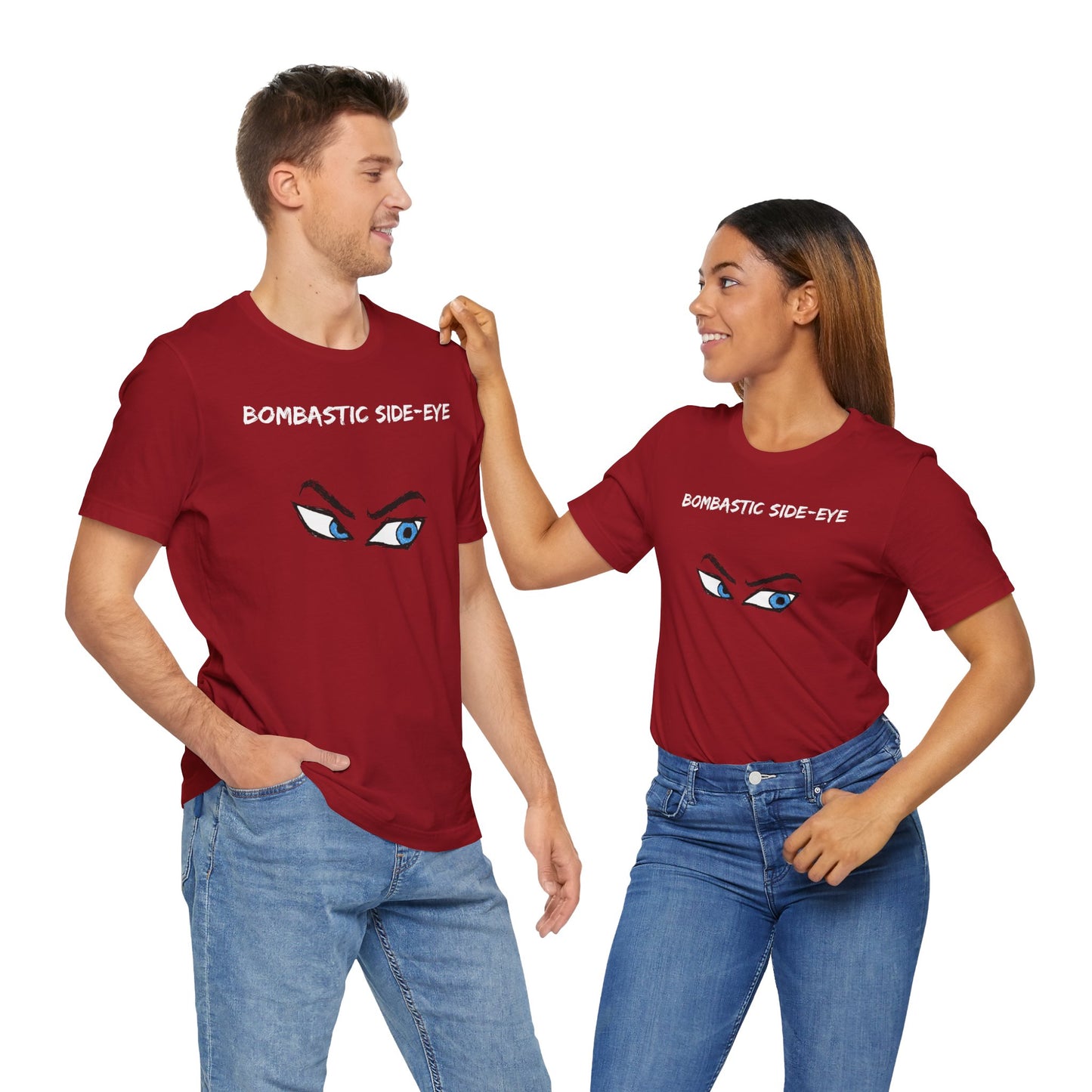 Bombastic Side-Eye T-Shirt – Comic Book Style Meme Graphic Tee