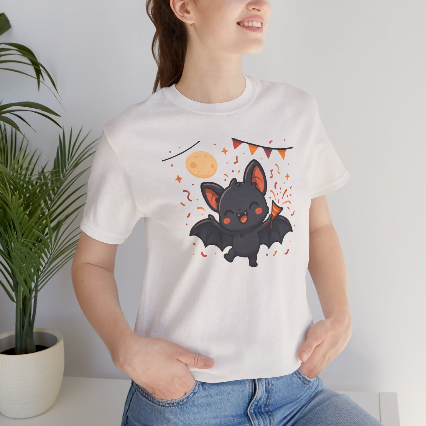 Chibi Bat T-Shirt – Cute Bat Chibi Halloween Shirt for All Ages