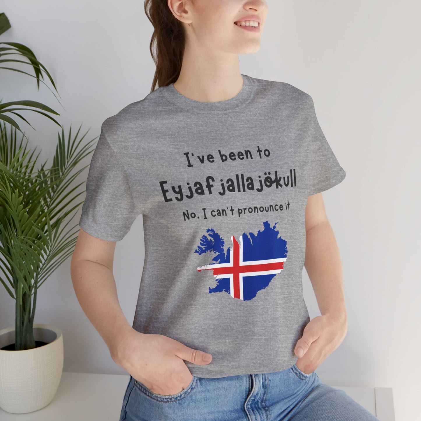 Eyjafjallajökull T-Shirt – Funny Iceland Volcano Travel Merch
