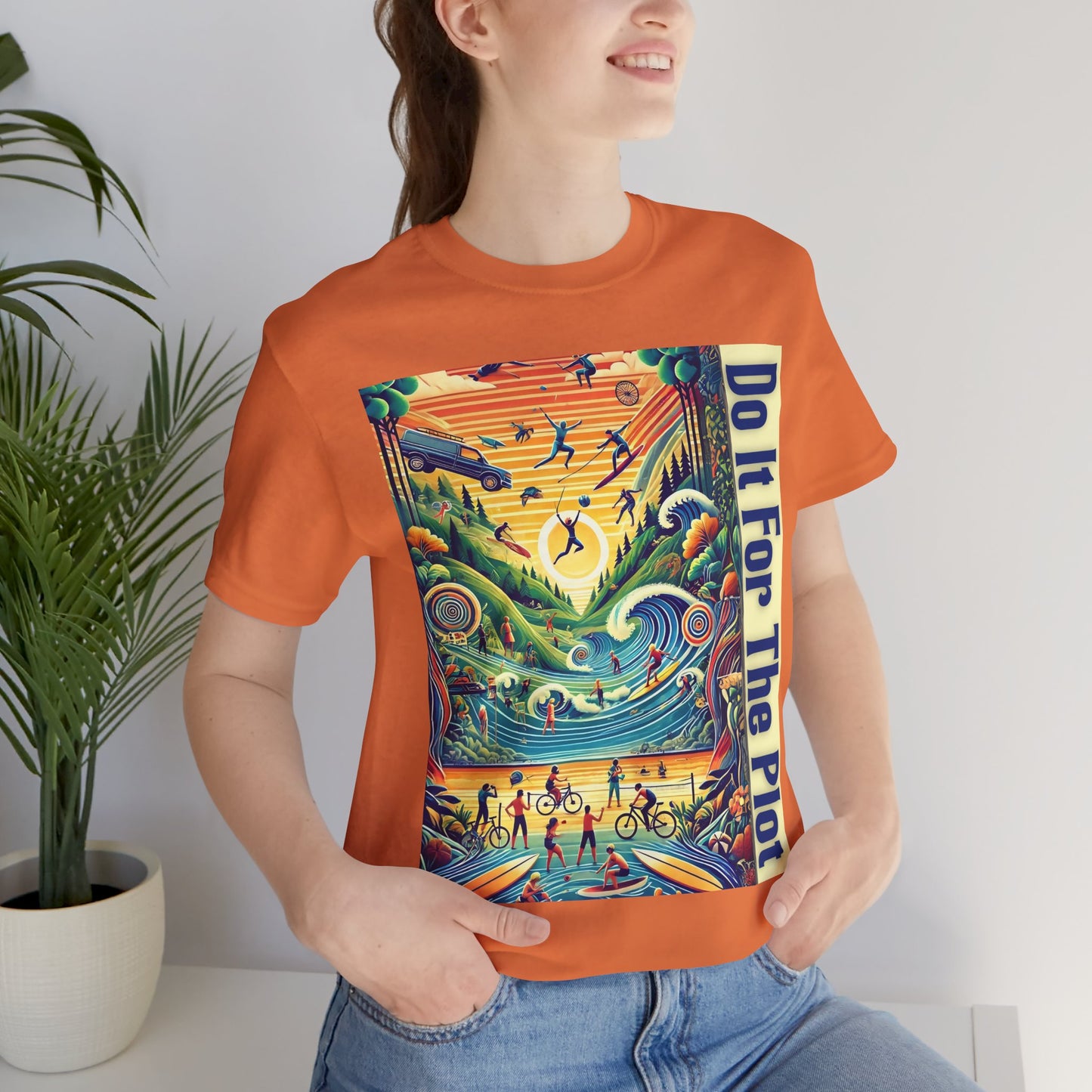 Do It For The Plot T-Shirt – Main Character Energy Tee - WhimSpin - https://whimspin.com
