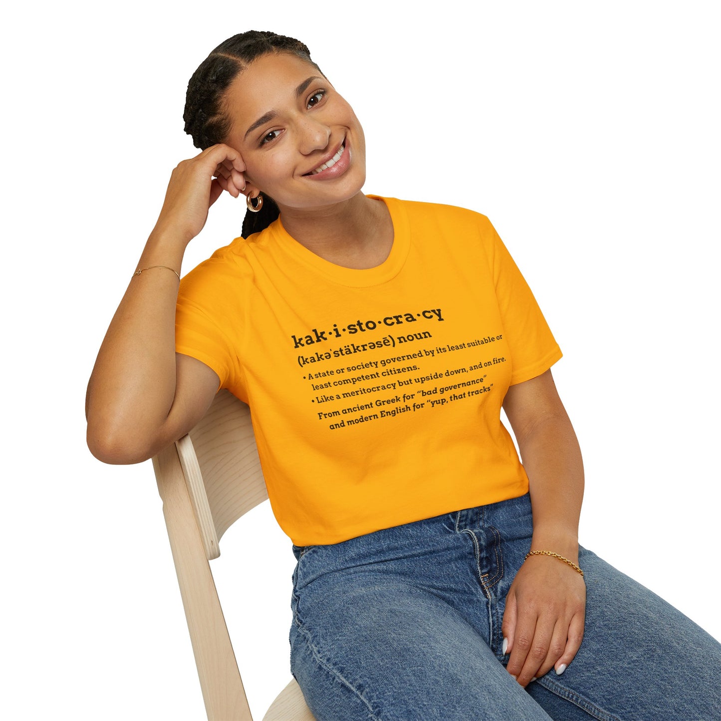 Kakistocracy T-Shirt – Funny Political Protest Graphic Tee