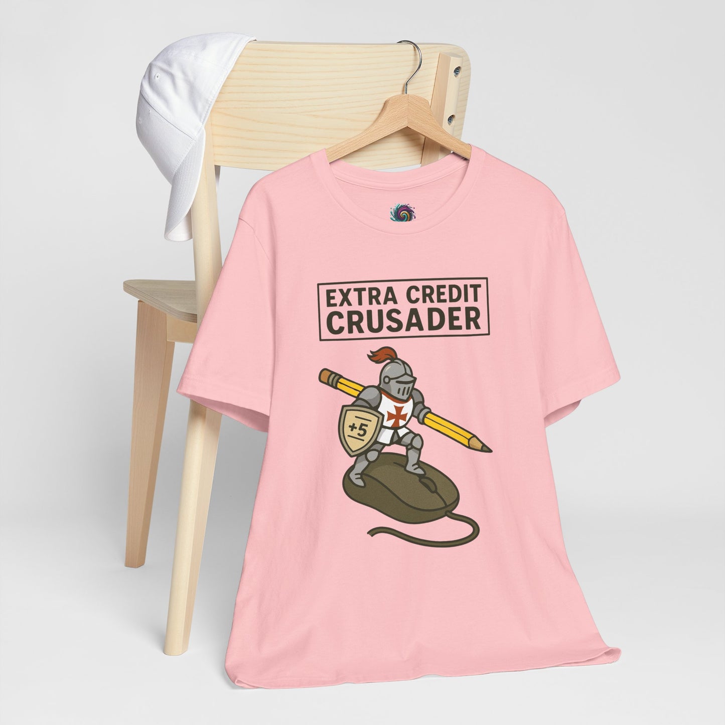 Extra Credit Crusader T-Shirt – Funny Back-to-School Teacher Tee