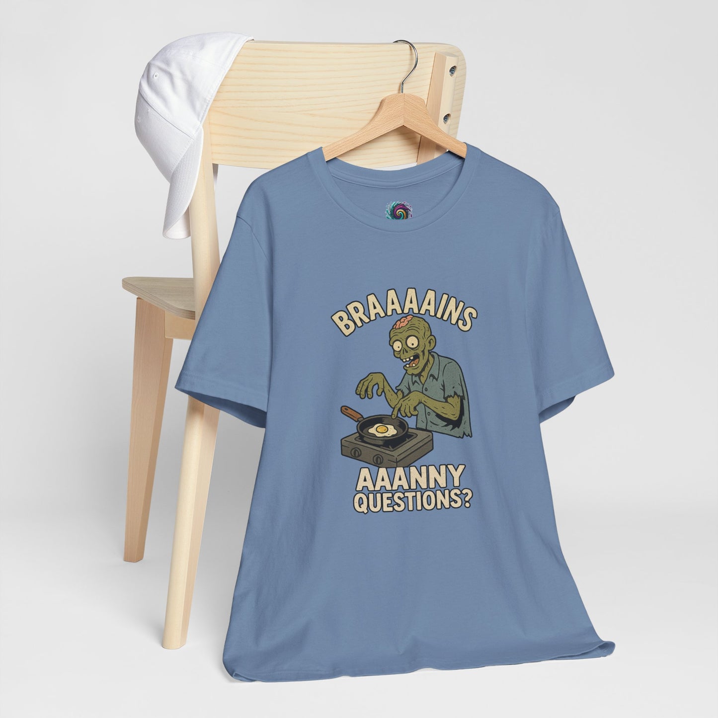 Zombie Brains on Drugs T-Shirt – Funny Halloween Cooking Tee