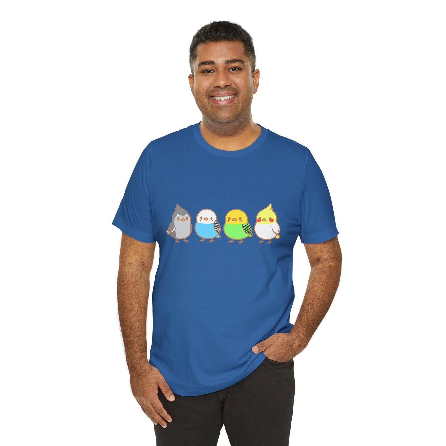 Chirpy Flock Bird T-Shirt – Cute Tee for Animal Lovers - WhimSpin - https://whimspin.com