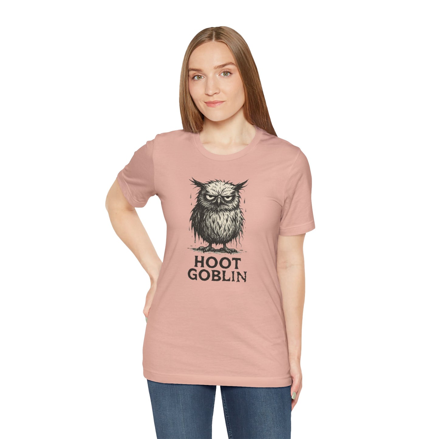 Hoot Goblin T-Shirt – Funny Owl Tee for Night Owls & Mischief Makers