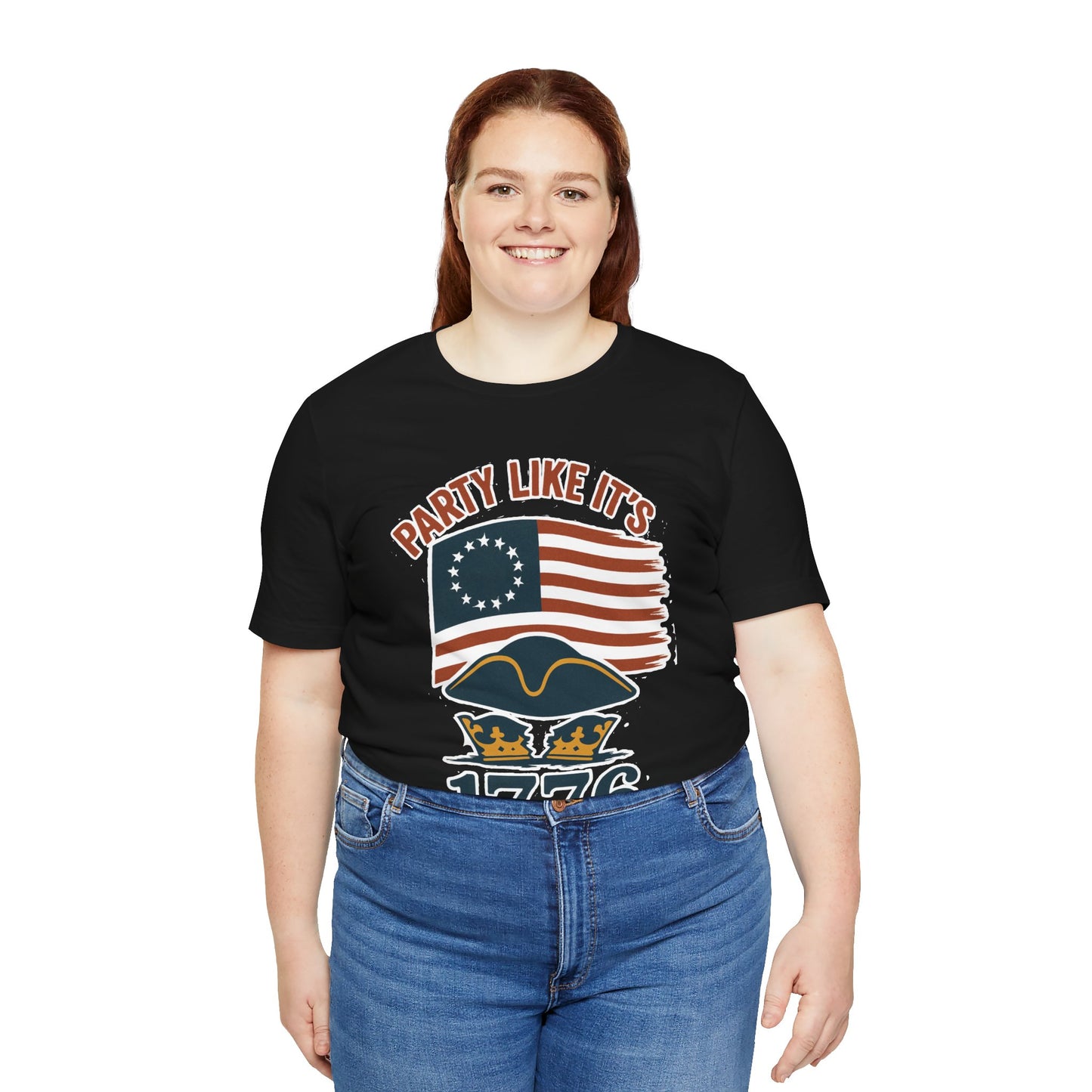 Party Like It’s 1776 T-Shirt – Revolutionary Spirit USA Tee - WhimSpin - https://whimspin.com