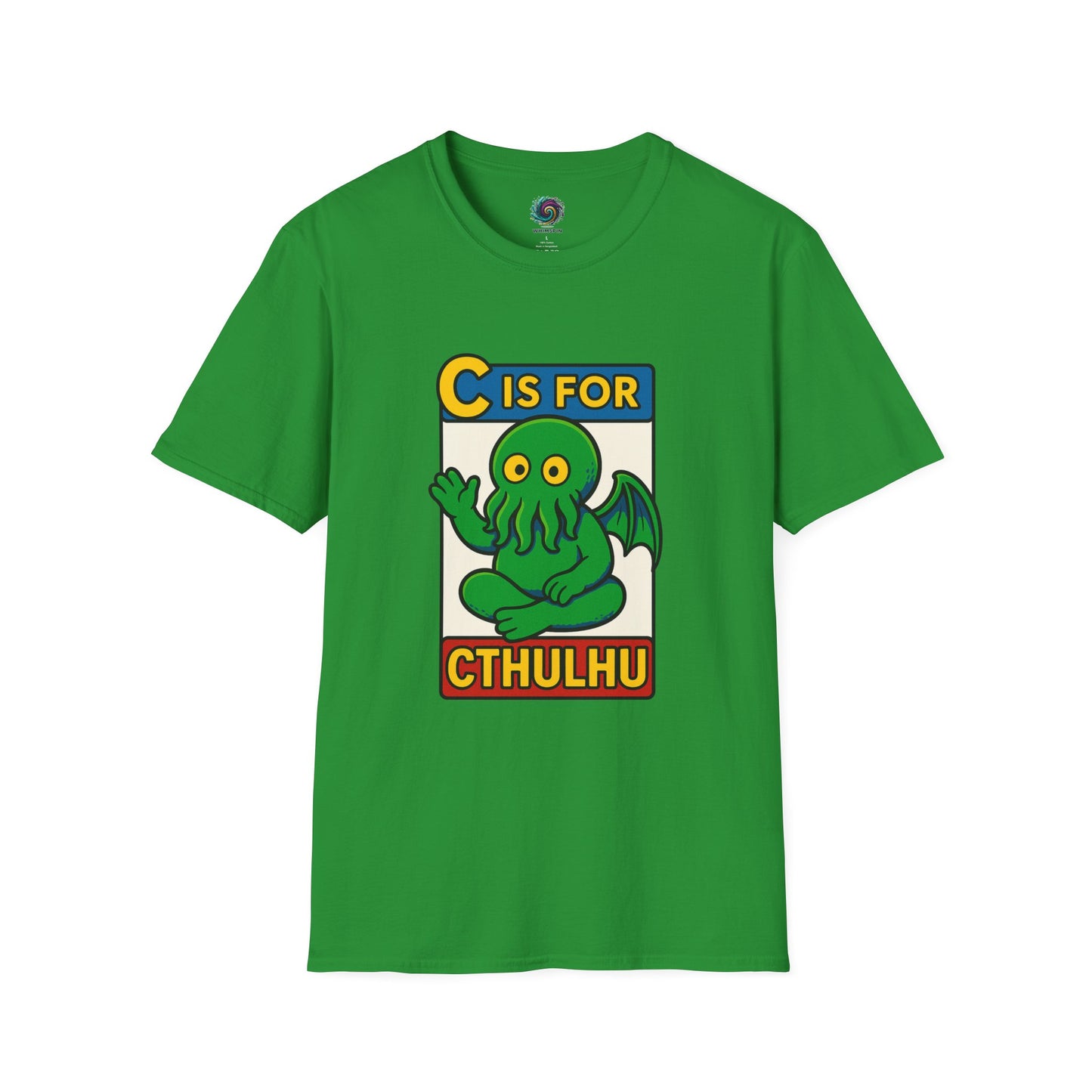 Green "C is for Cthulhu" tshirt