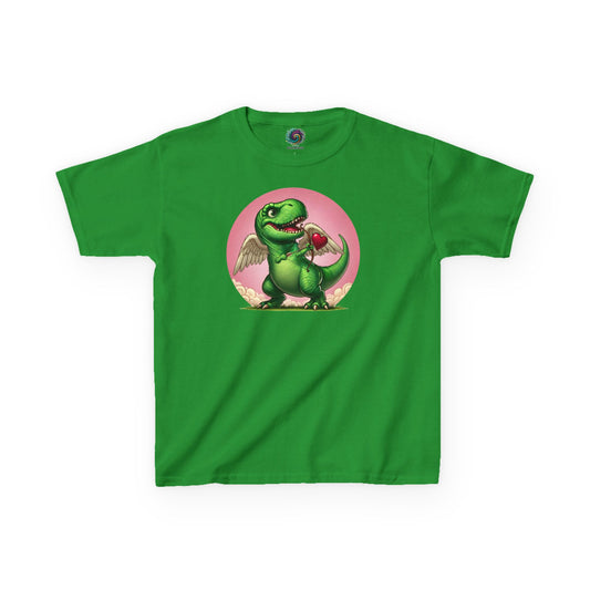 Cupidsaurus Rex Kids T-Shirt – Cute Dinosaur Valentine’s Day Tee for Kids