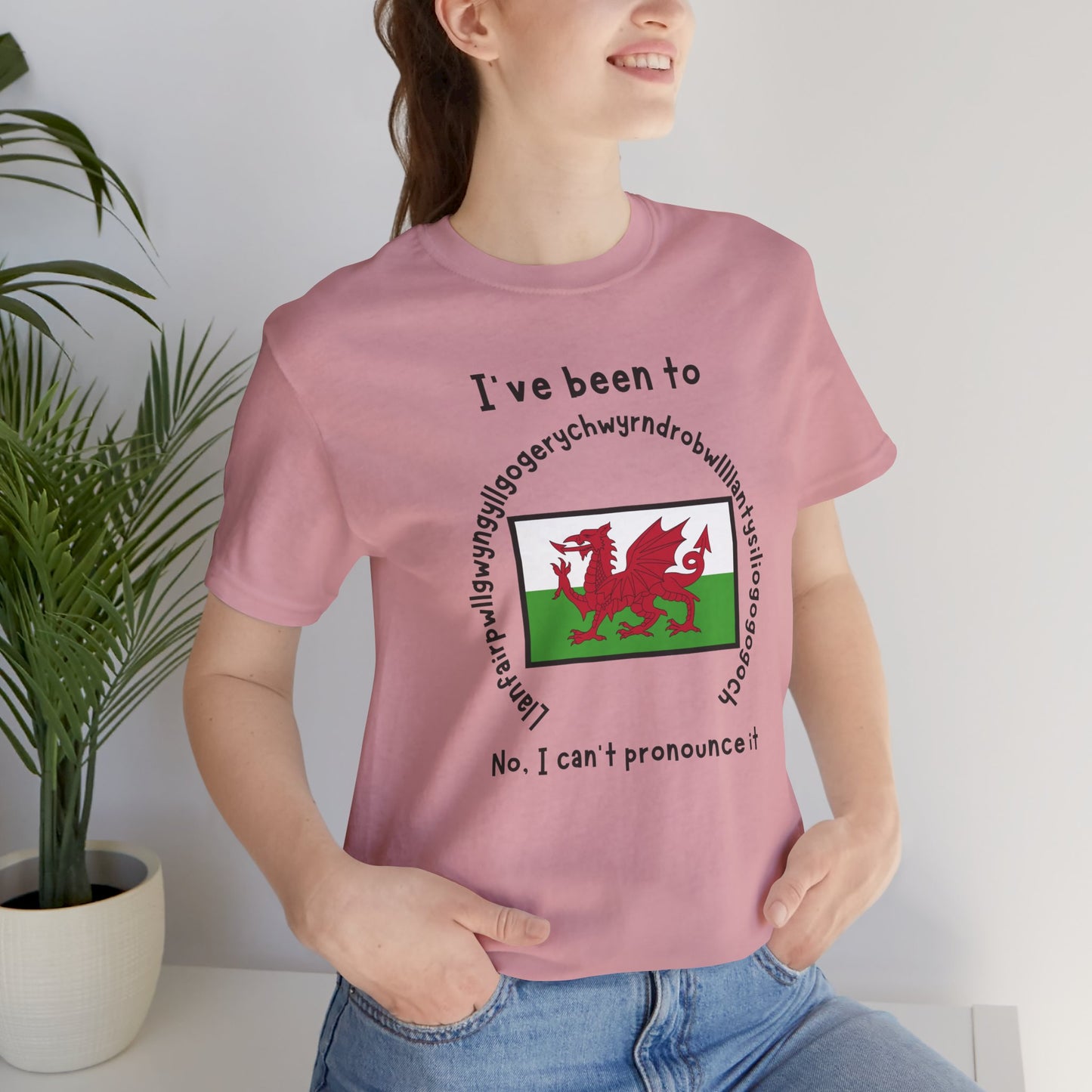 Llanfairpwllgwyngyllgogerychwyrndrobwllllantysiliogogogoch T-Shirt – Funny Wales Travel Merch