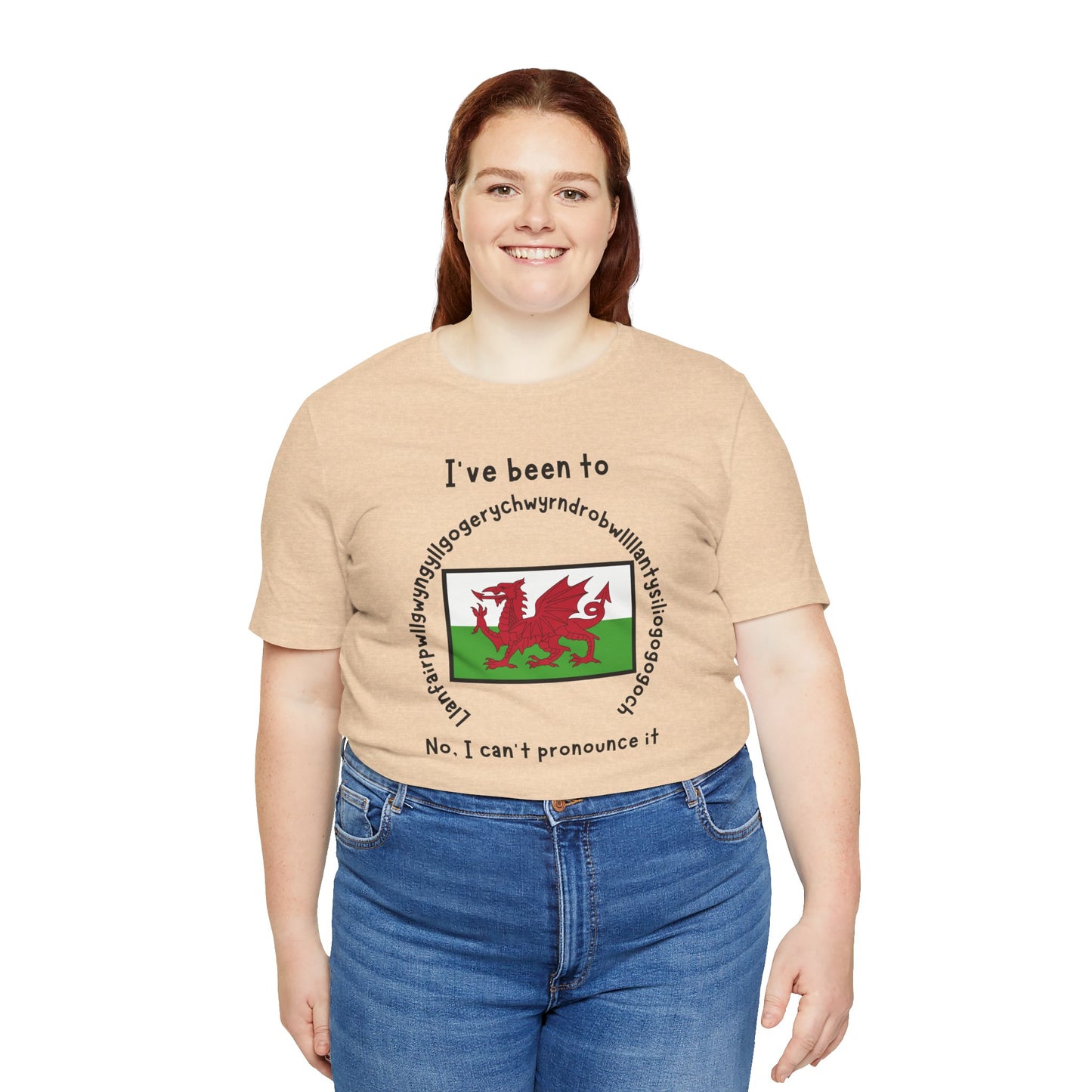 Llanfairpwllgwyngyllgogerychwyrndrobwllllantysiliogogogoch T-Shirt – Funny Wales Travel Merch