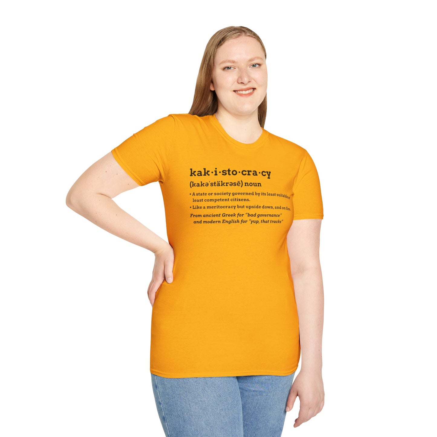 Kakistocracy T-Shirt – Funny Political Protest Graphic Tee
