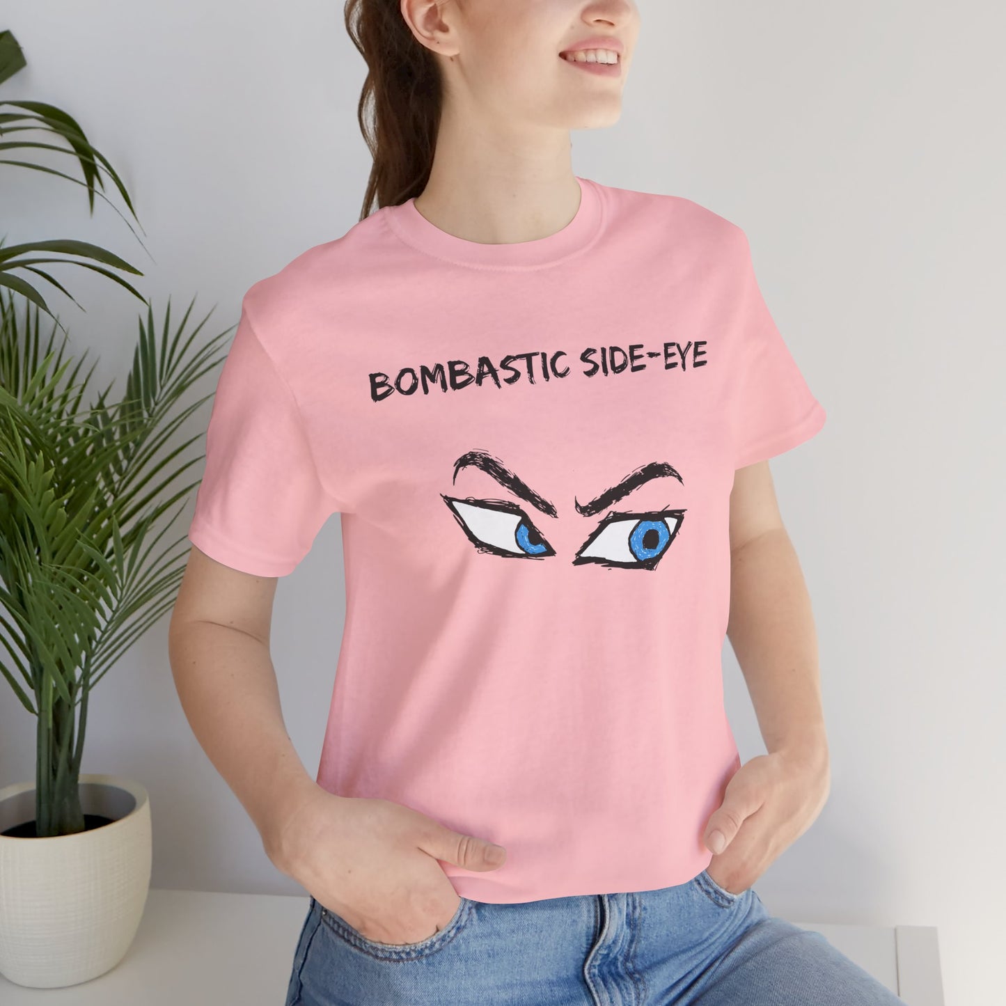 Bombastic Side-Eye T-Shirt – Comic Book Style Meme Graphic Tee