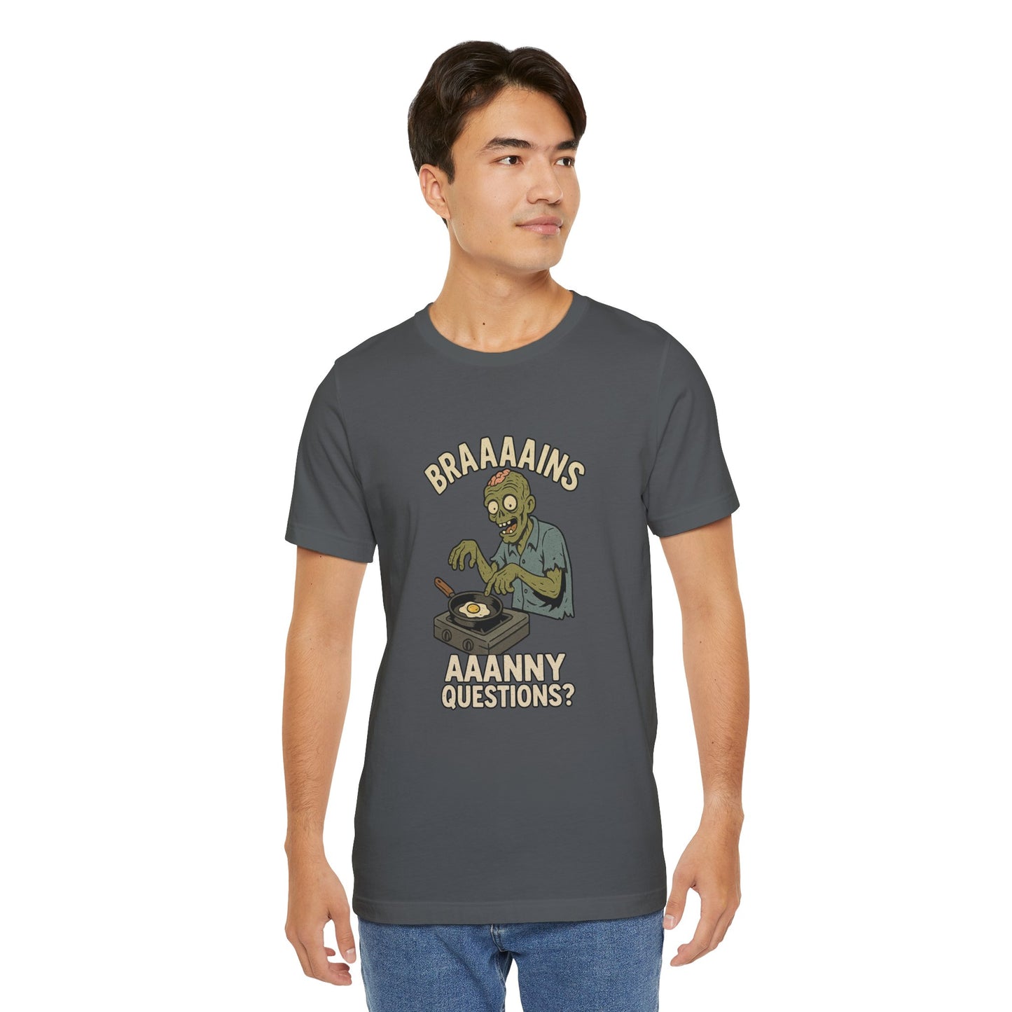 Zombie Brains on Drugs T-Shirt – Funny Halloween Cooking Tee