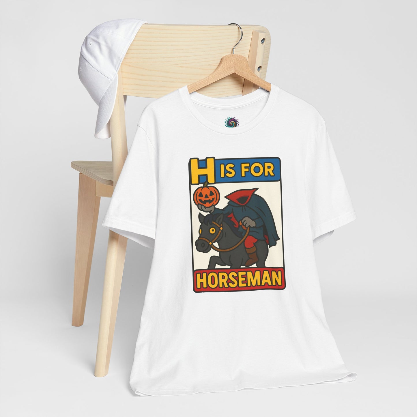 H Is for Horseman Shirt – Headless Horseman Halloween Tee