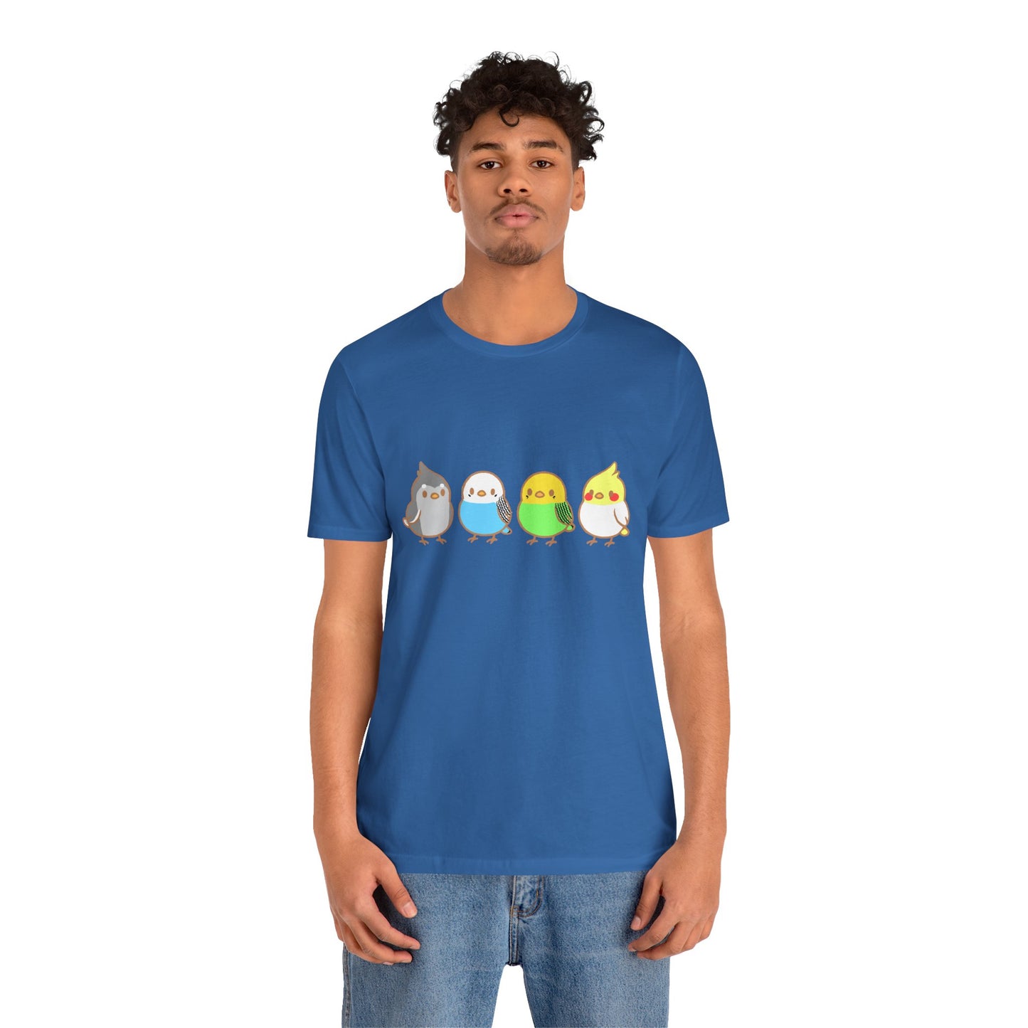 Chirpy Flock Bird T-Shirt – Cute Tee for Animal Lovers - WhimSpin - https://whimspin.com