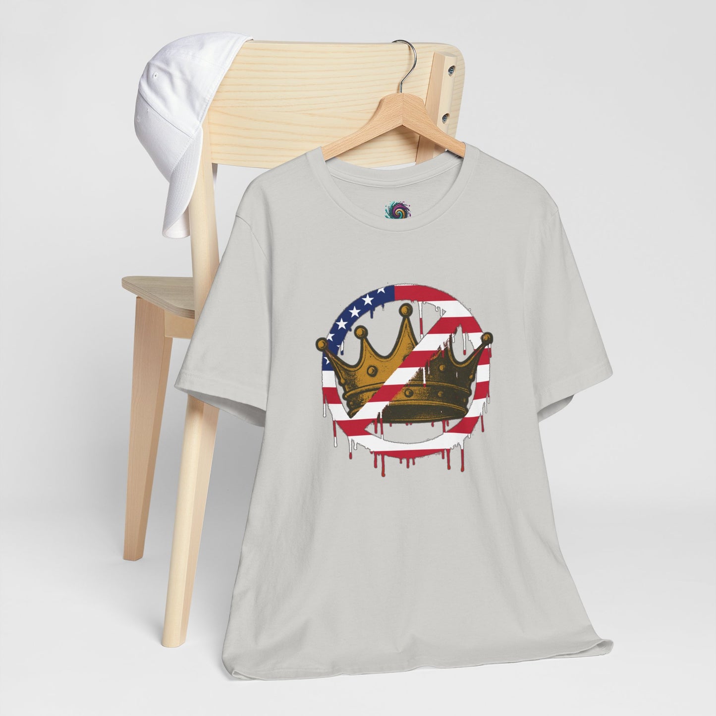 No Kings Protest T-Shirt – Anti-Authoritarian Democracy Graphic Tee