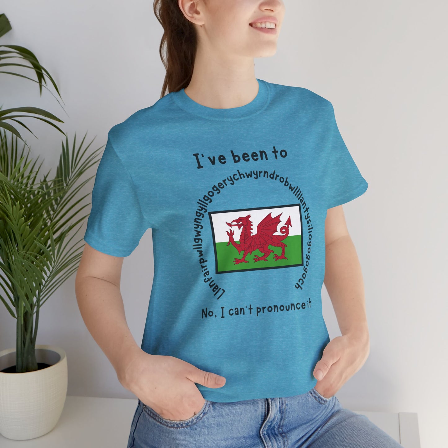 Llanfairpwllgwyngyllgogerychwyrndrobwllllantysiliogogogoch T-Shirt – Funny Wales Travel Merch