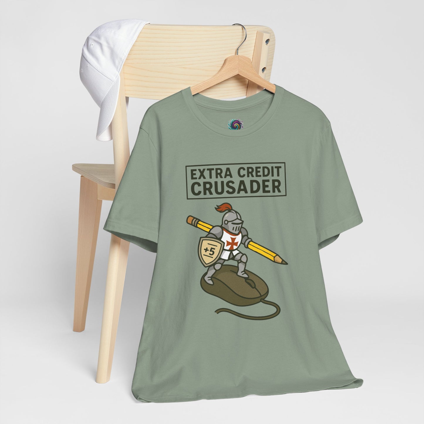 Extra Credit Crusader T-Shirt – Funny Back-to-School Teacher Tee