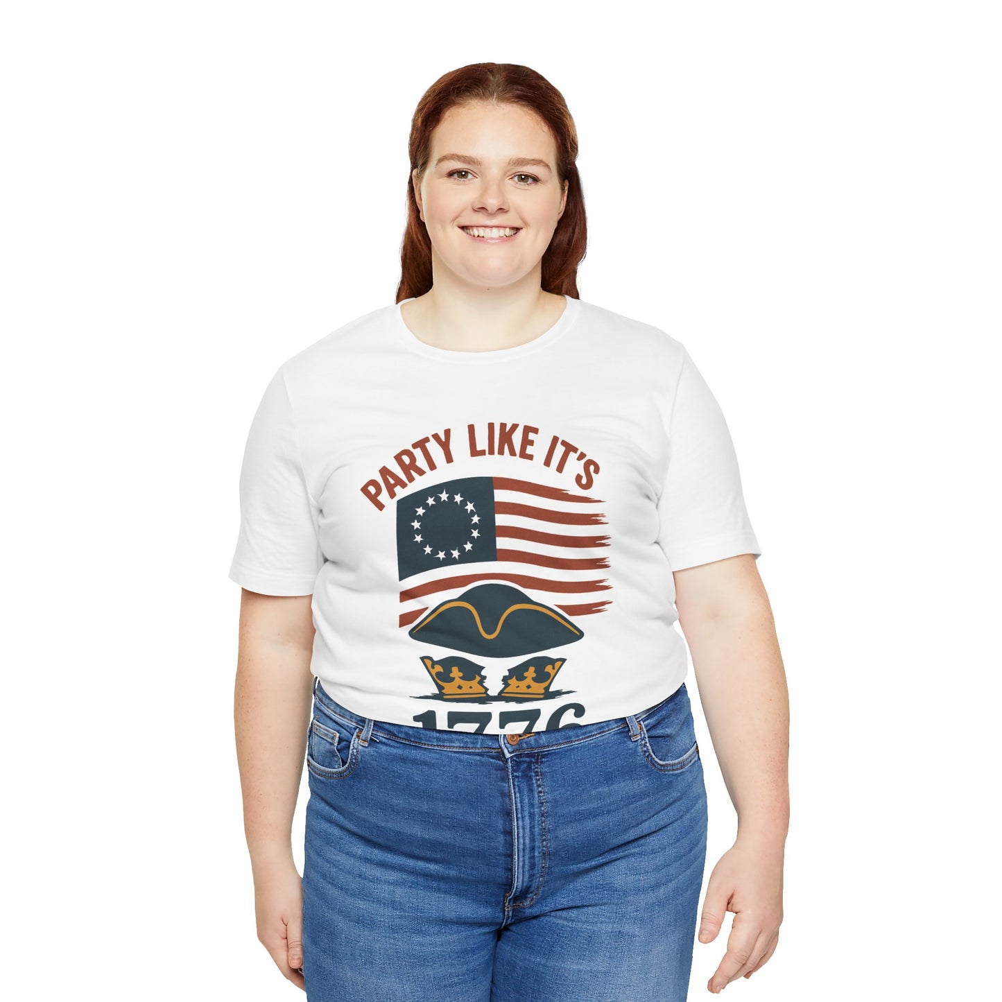 Party Like It’s 1776 T-Shirt – Revolutionary Spirit USA Tee - WhimSpin - https://whimspin.com