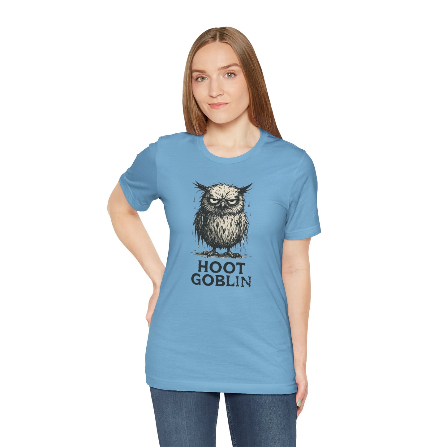 Hoot Goblin T-Shirt – Funny Owl Tee for Night Owls & Mischief Makers