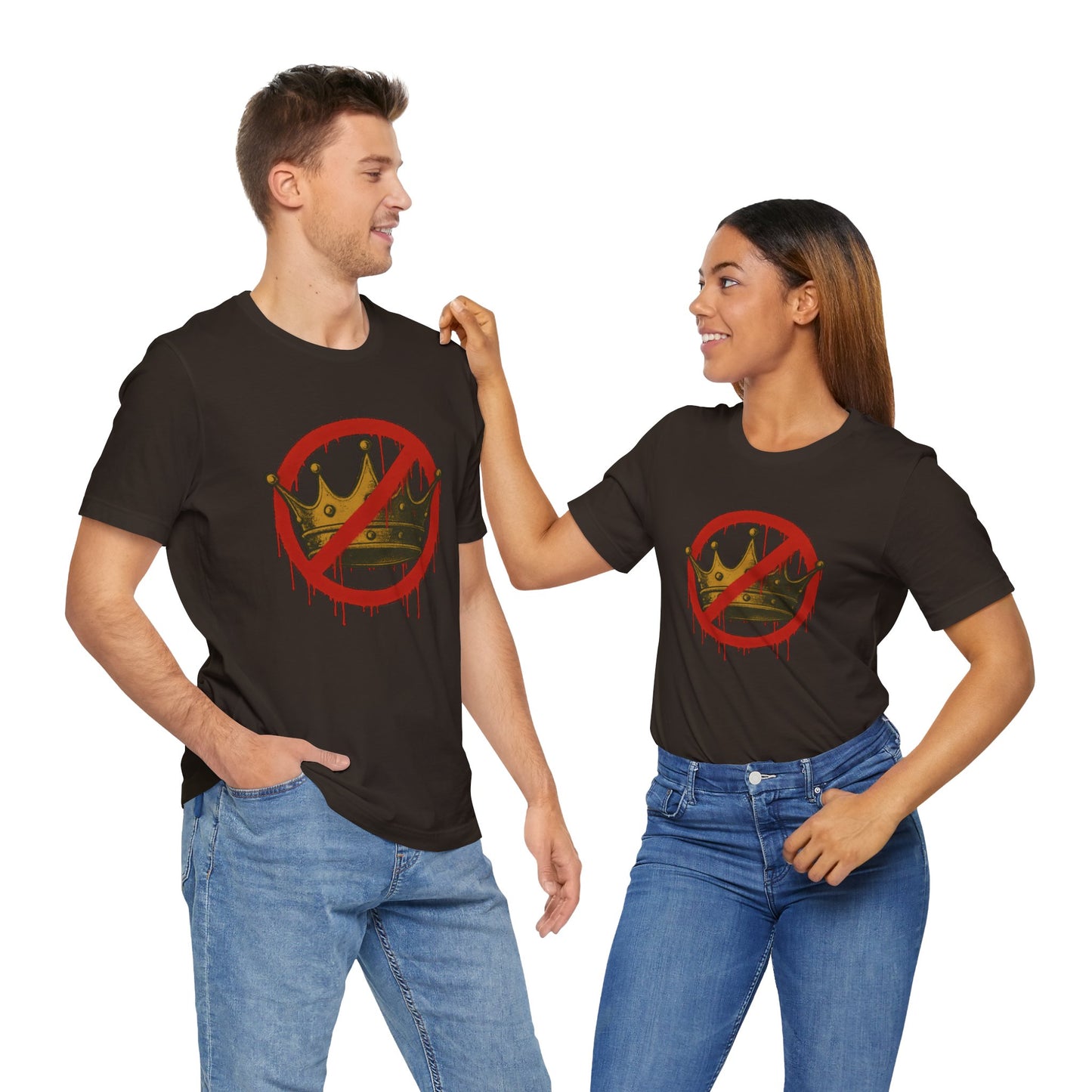 No Kings T-Shirt – Anti-Monarchy Protest Tee for Global Rebels