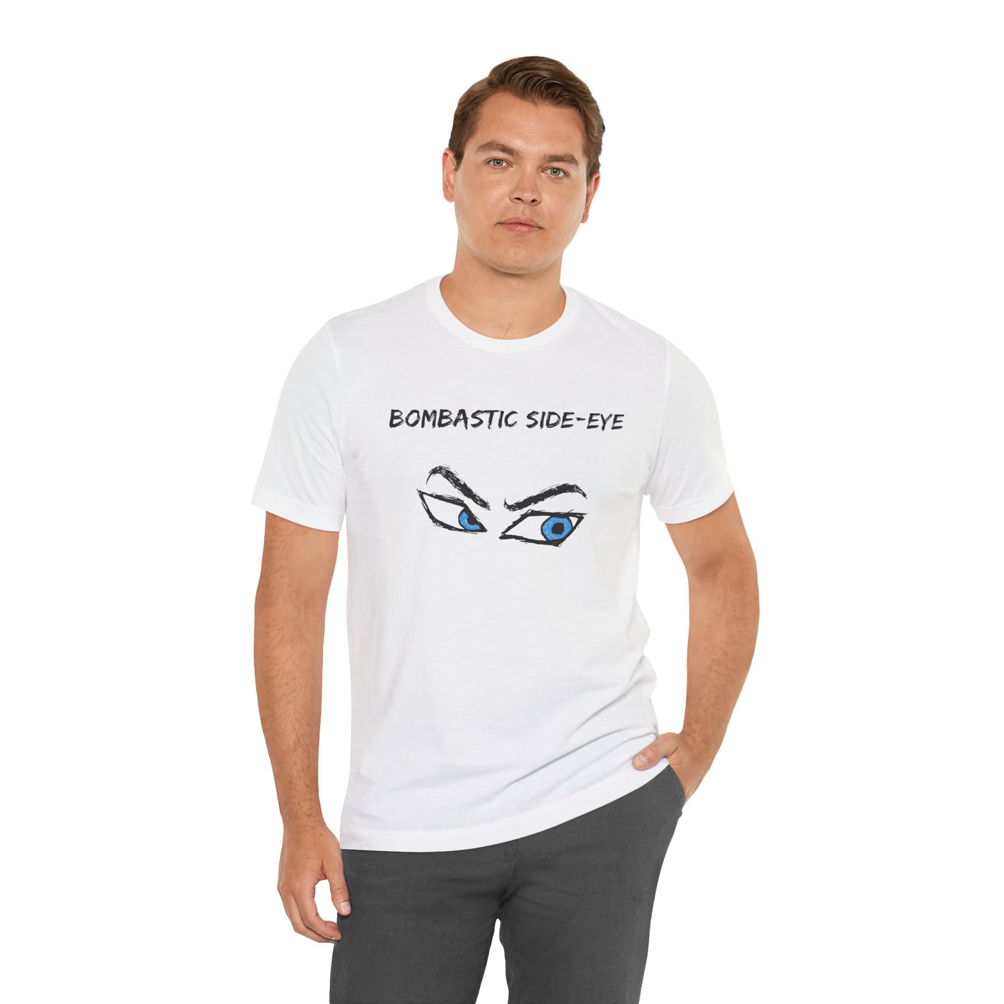 Bombastic Side-Eye T-Shirt – Comic Book Style Meme Graphic Tee