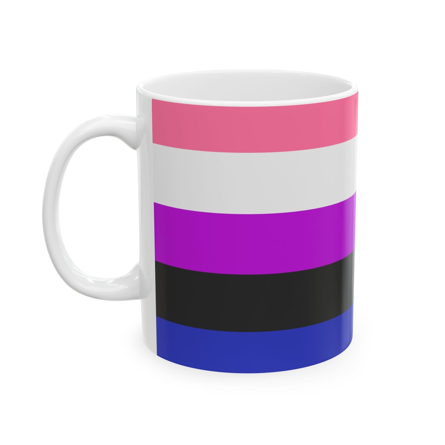 Genderfluid Pride Flag Mug – LGBTQ+ Ceramic Mug for Fluid Identity