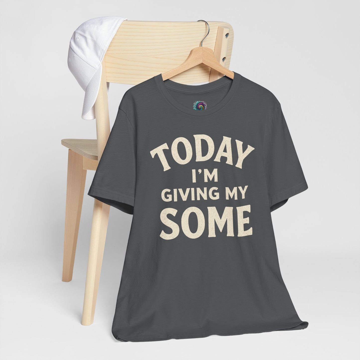 Today I’m Giving My Some T-Shirt – Funny Low-Energy Graphic Tee