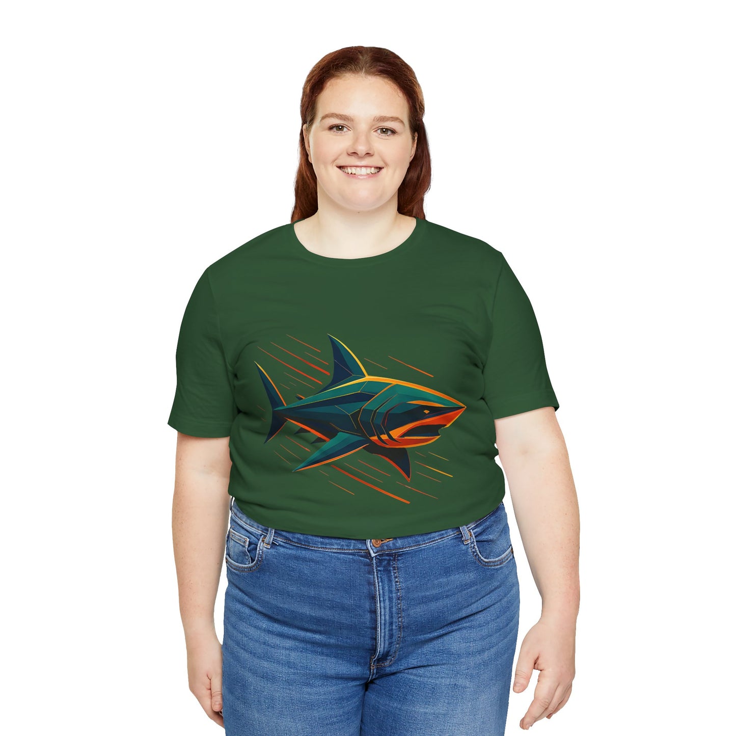 Electric Apex Shark T-Shirt – Bold Ocean Graphic Tee - WhimSpin - https://whimspin.com