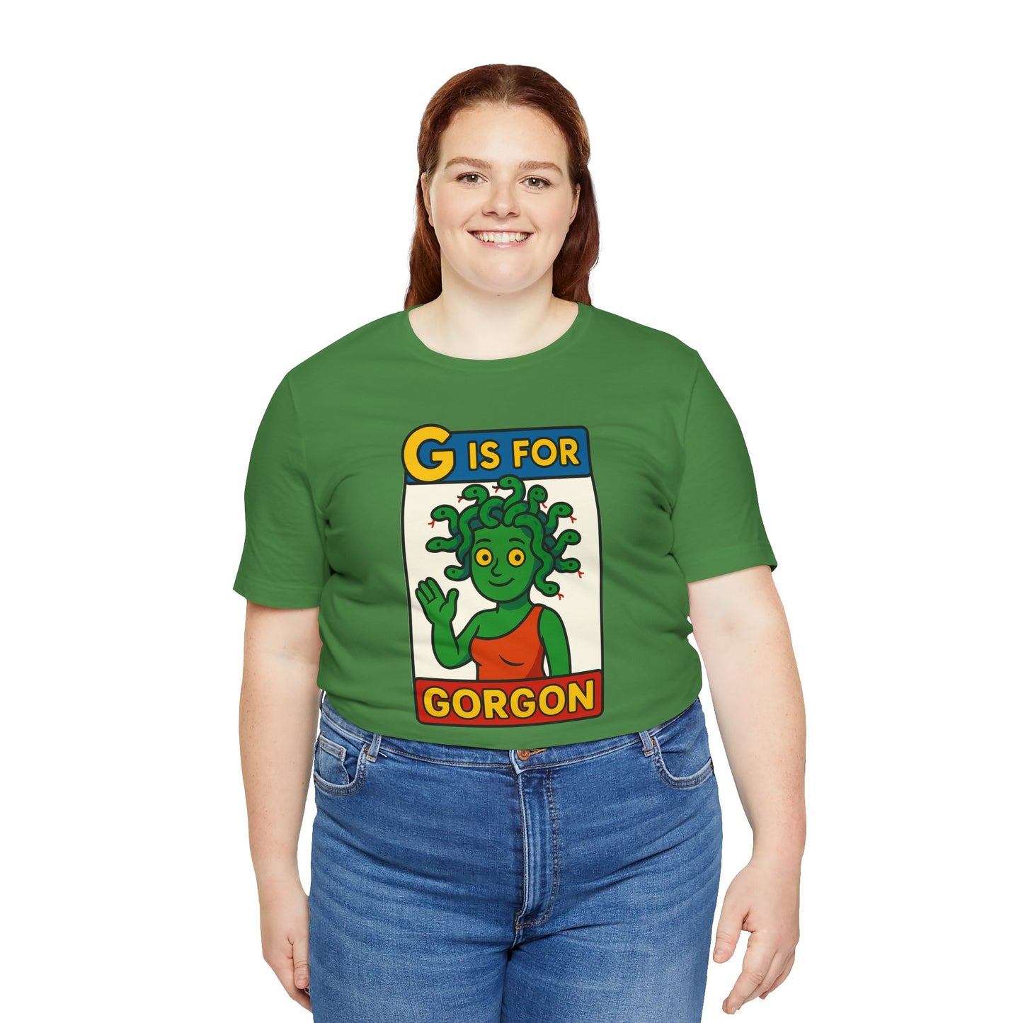 G Is for Gorgon T-Shirt – Funny Gorgon Legend Alphabet Tee
